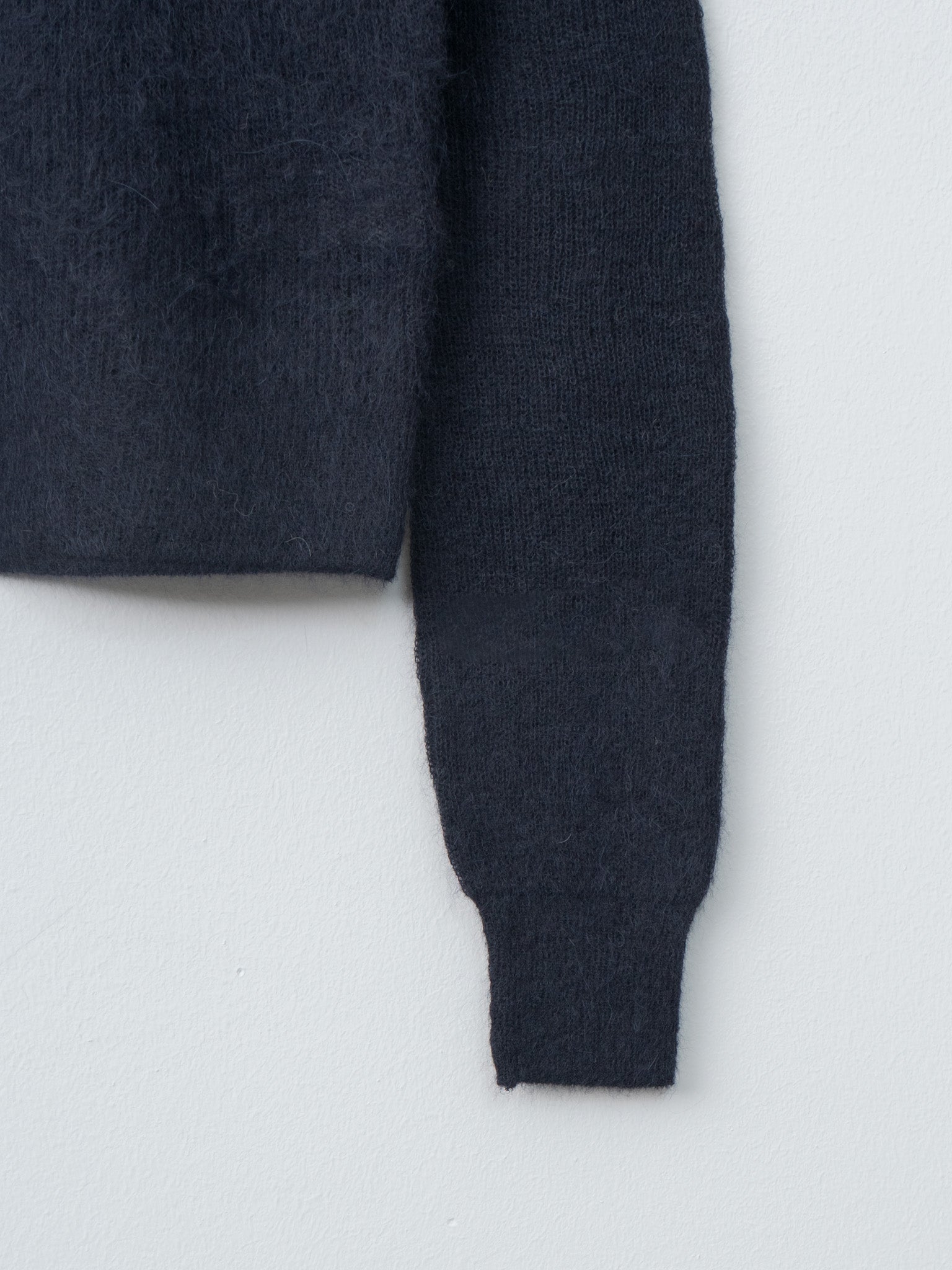 Namu Shop - Auralee Baby Suri Alpaca Sheer Knit P/O - Navy