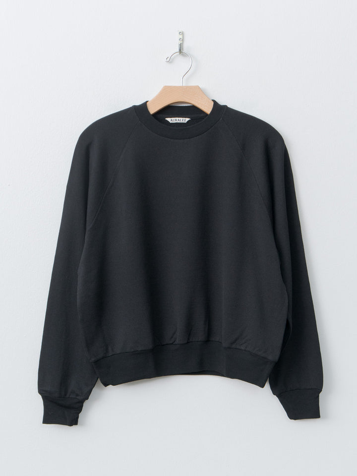 Namu Shop - Auralee Light Wool Sweat P/O - Black (Women's)