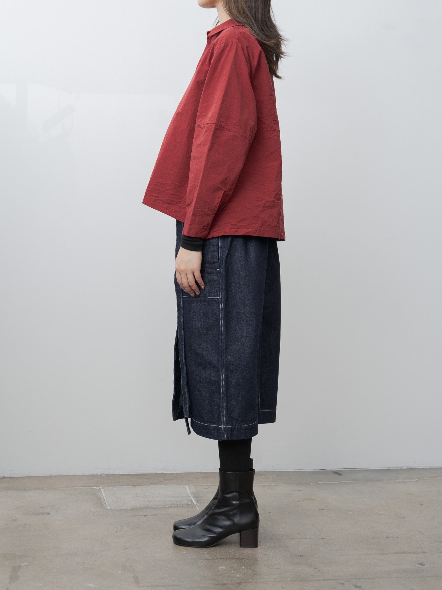 Namu Shop - Casey Casey Elena Shirt PAPER COT - Rusty