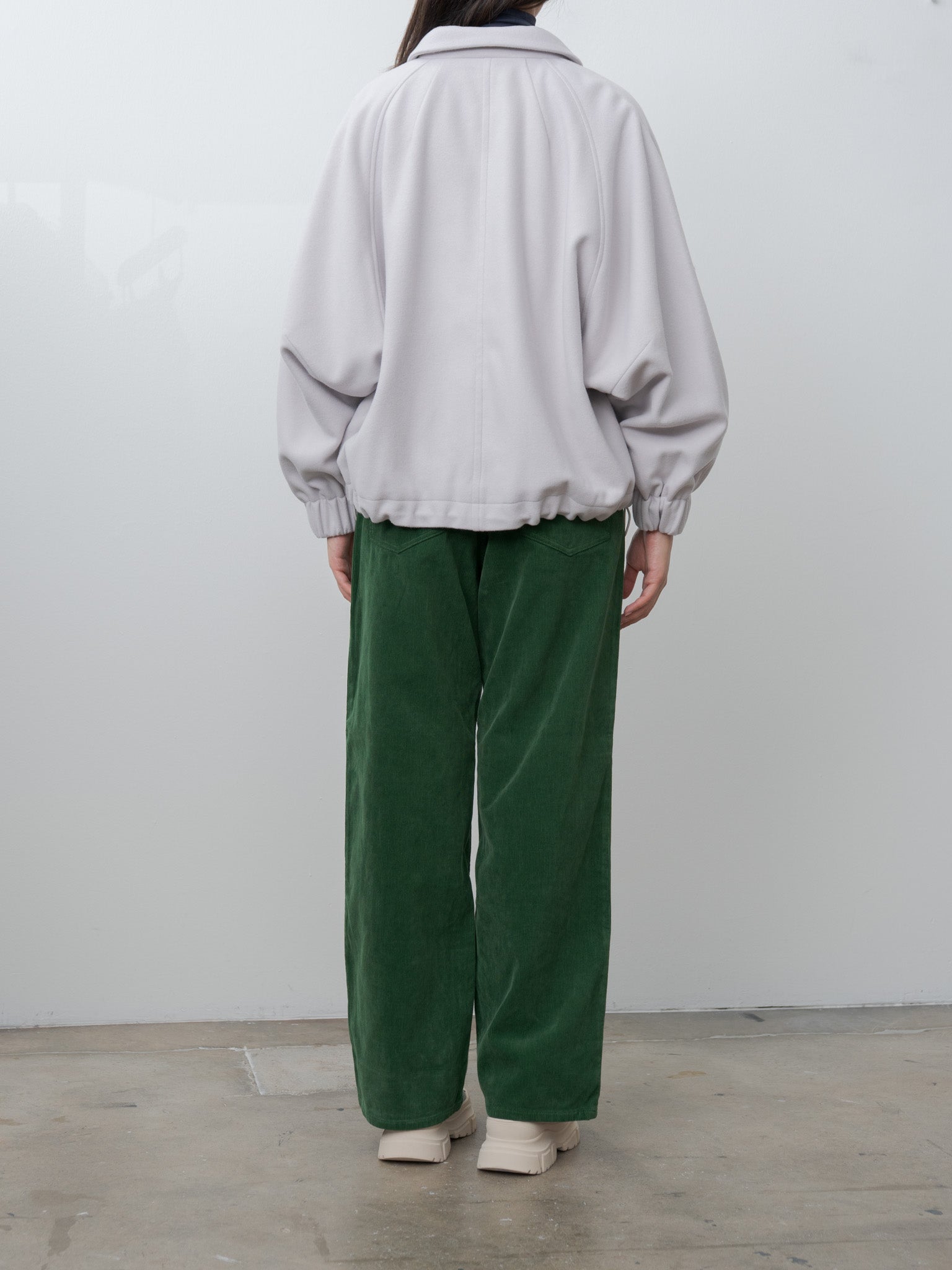 Namu Shop - Sayaka Davis Bomber Jacket - Moon Gray