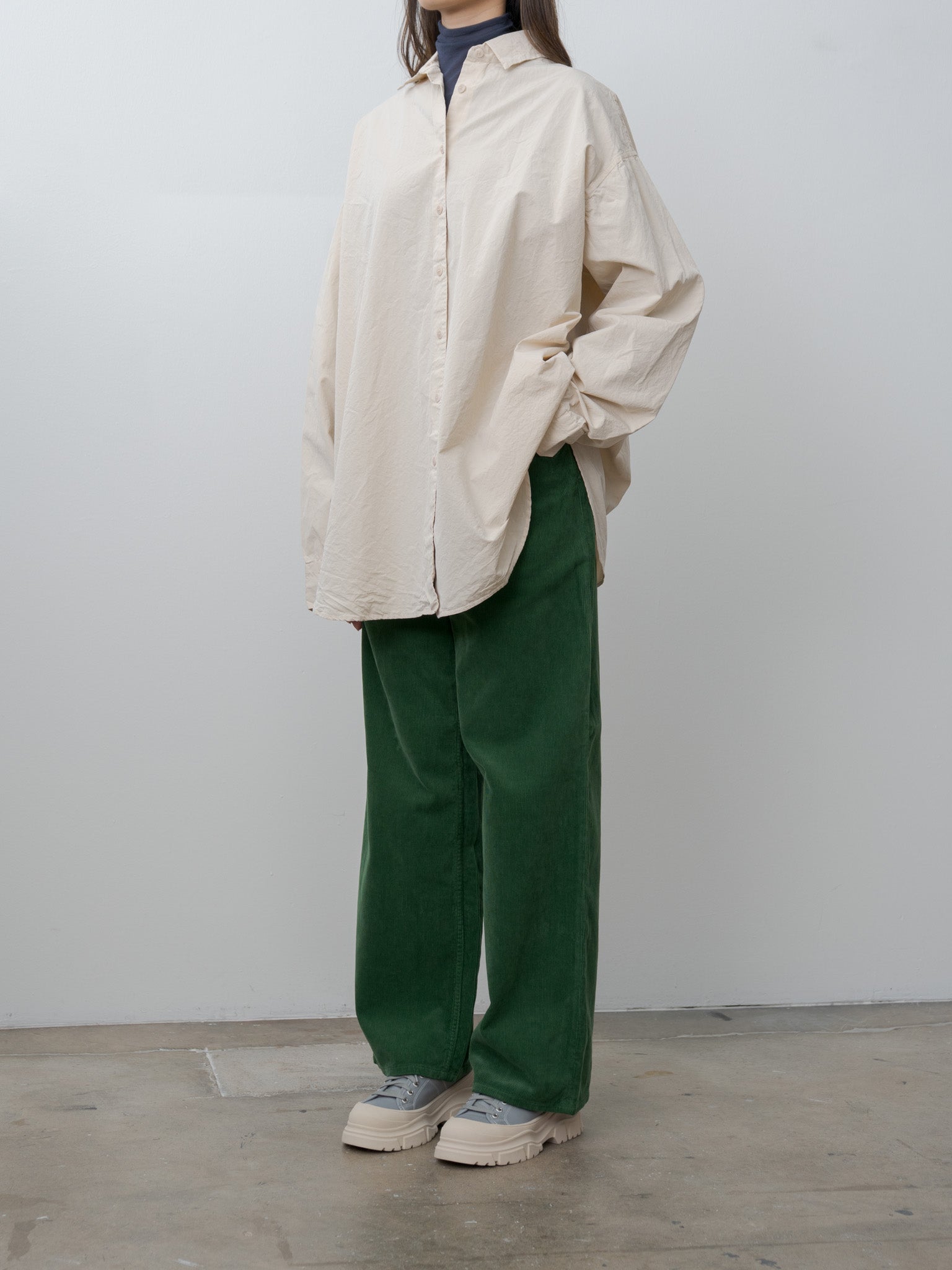 Namu Shop - Casey Casey Tippy Shirt PAPER COT - Off White