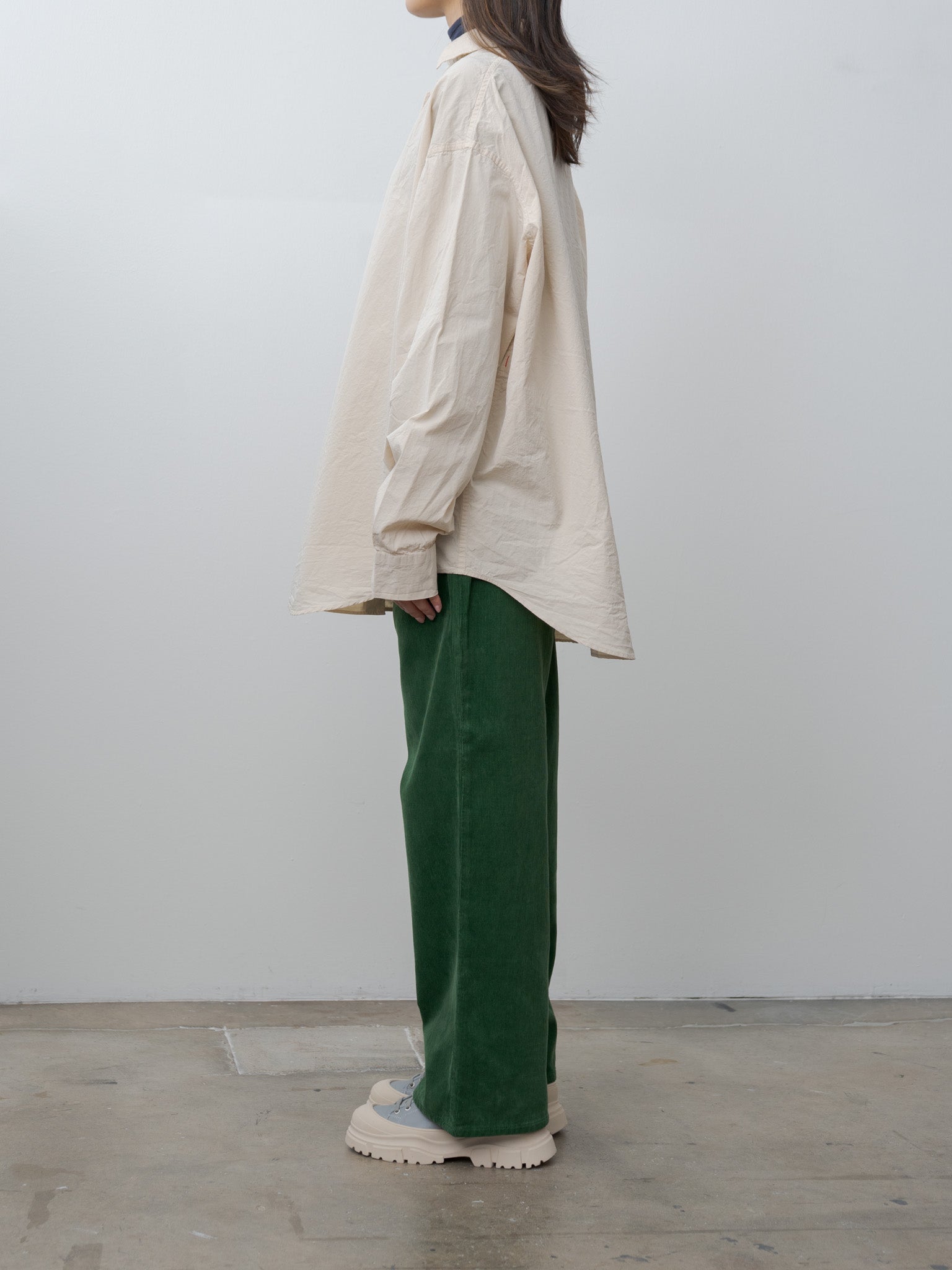 Namu Shop - Casey Casey Tippy Shirt PAPER COT - Off White