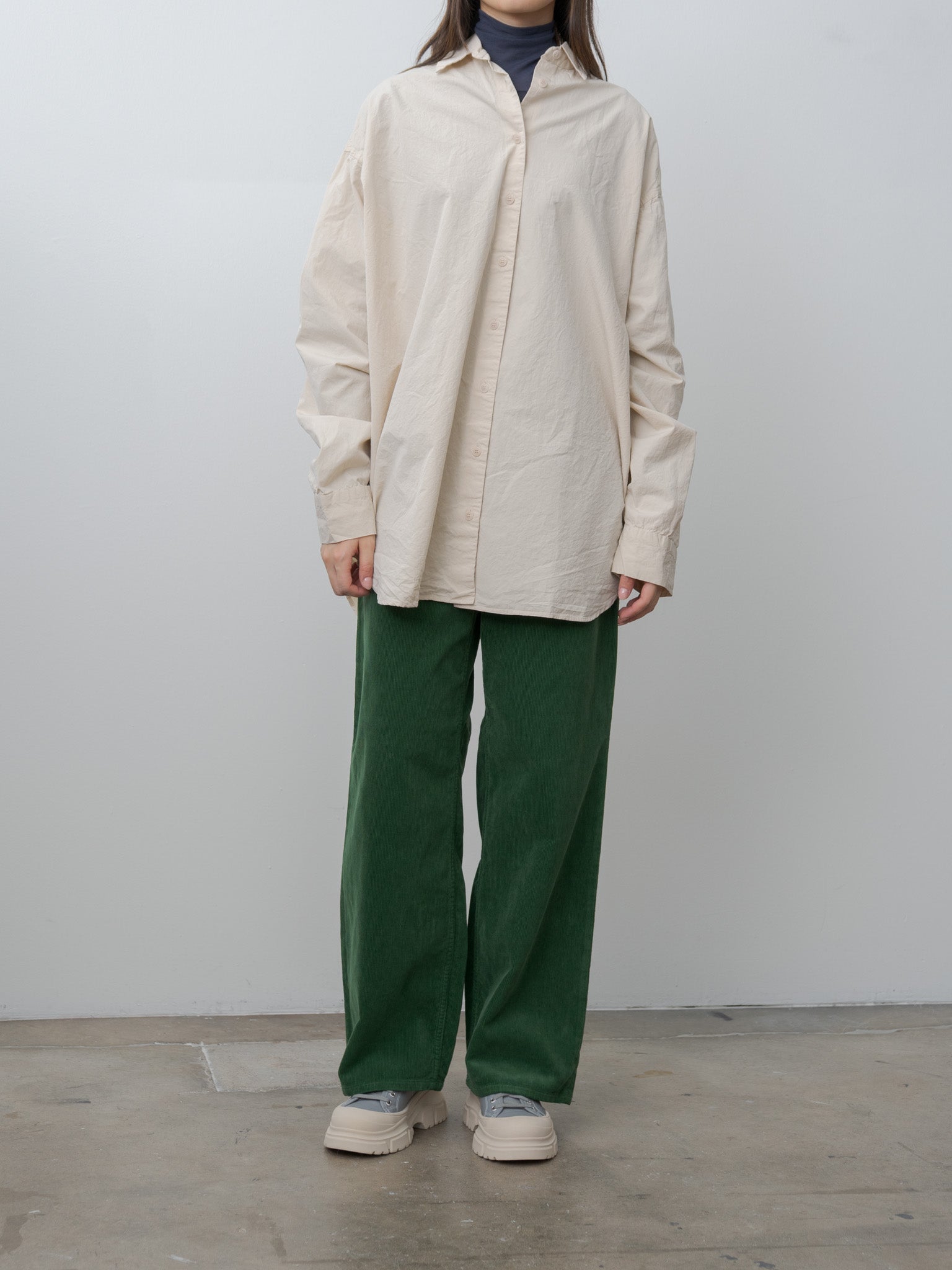 Namu Shop - Casey Casey Tippy Shirt PAPER COT - Off White