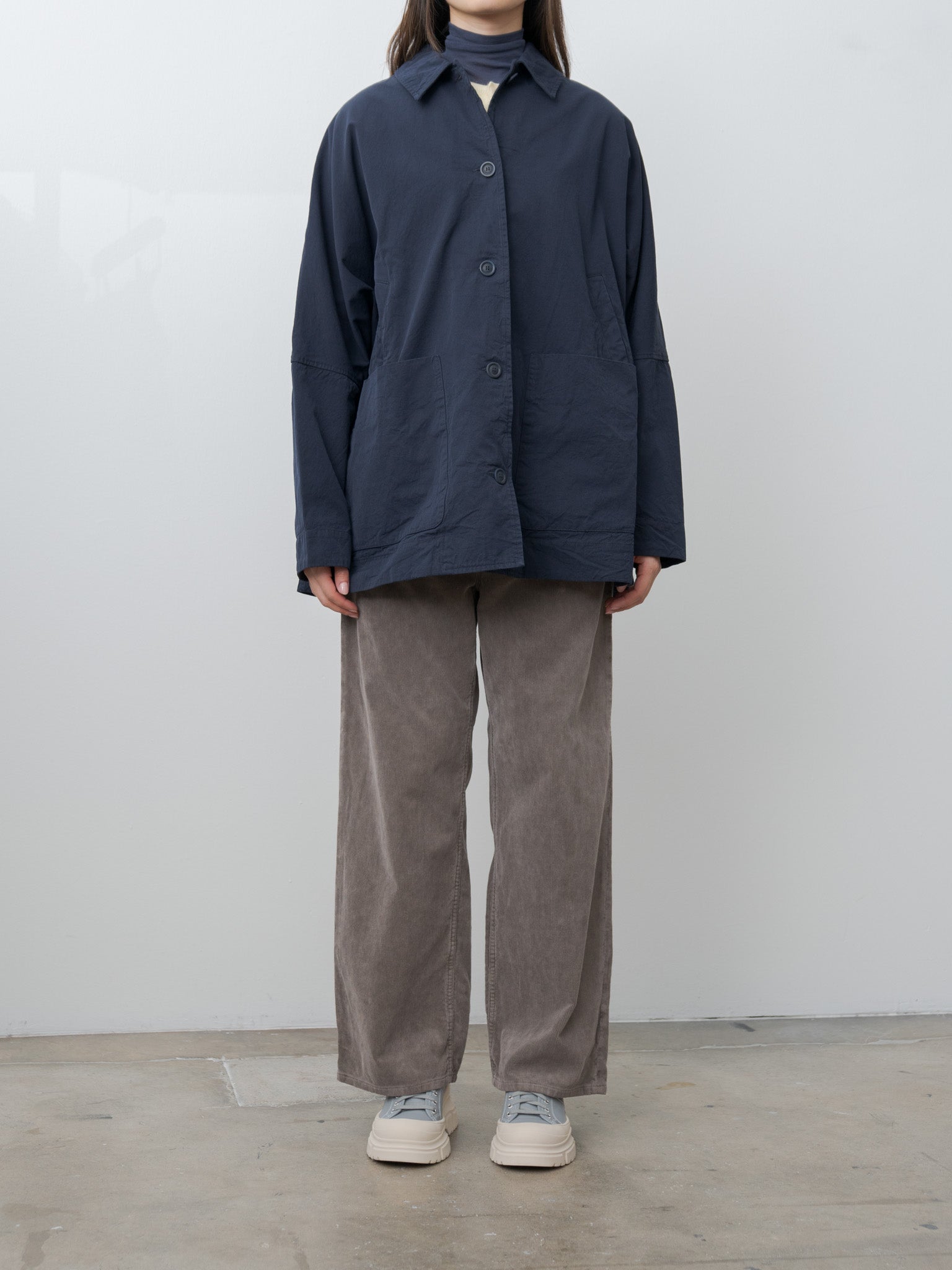 Namu Shop - Casey Casey Tatiana Jacket DOUBLE COT - Navy