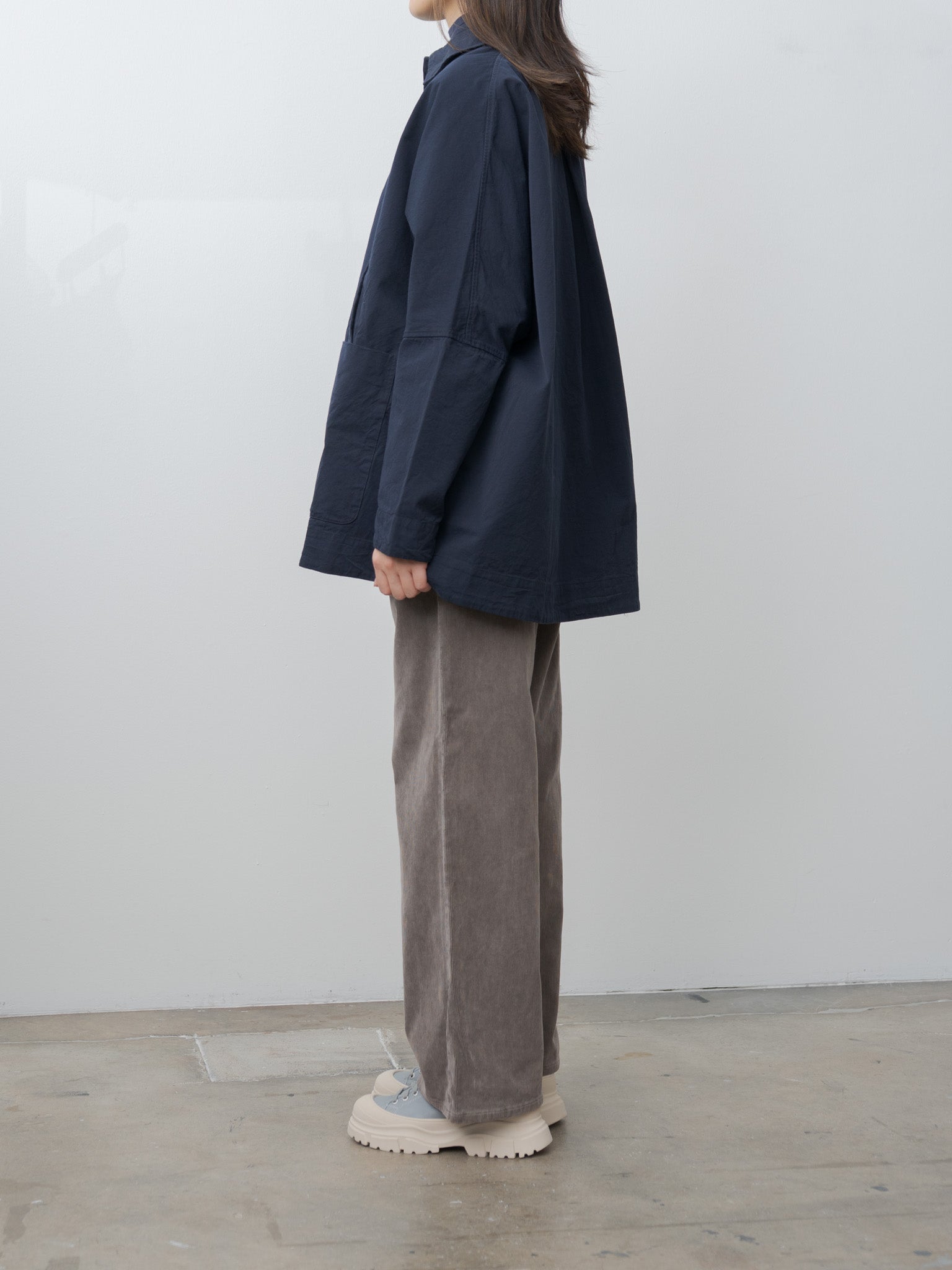 Namu Shop - Casey Casey Tatiana Jacket DOUBLE COT - Navy