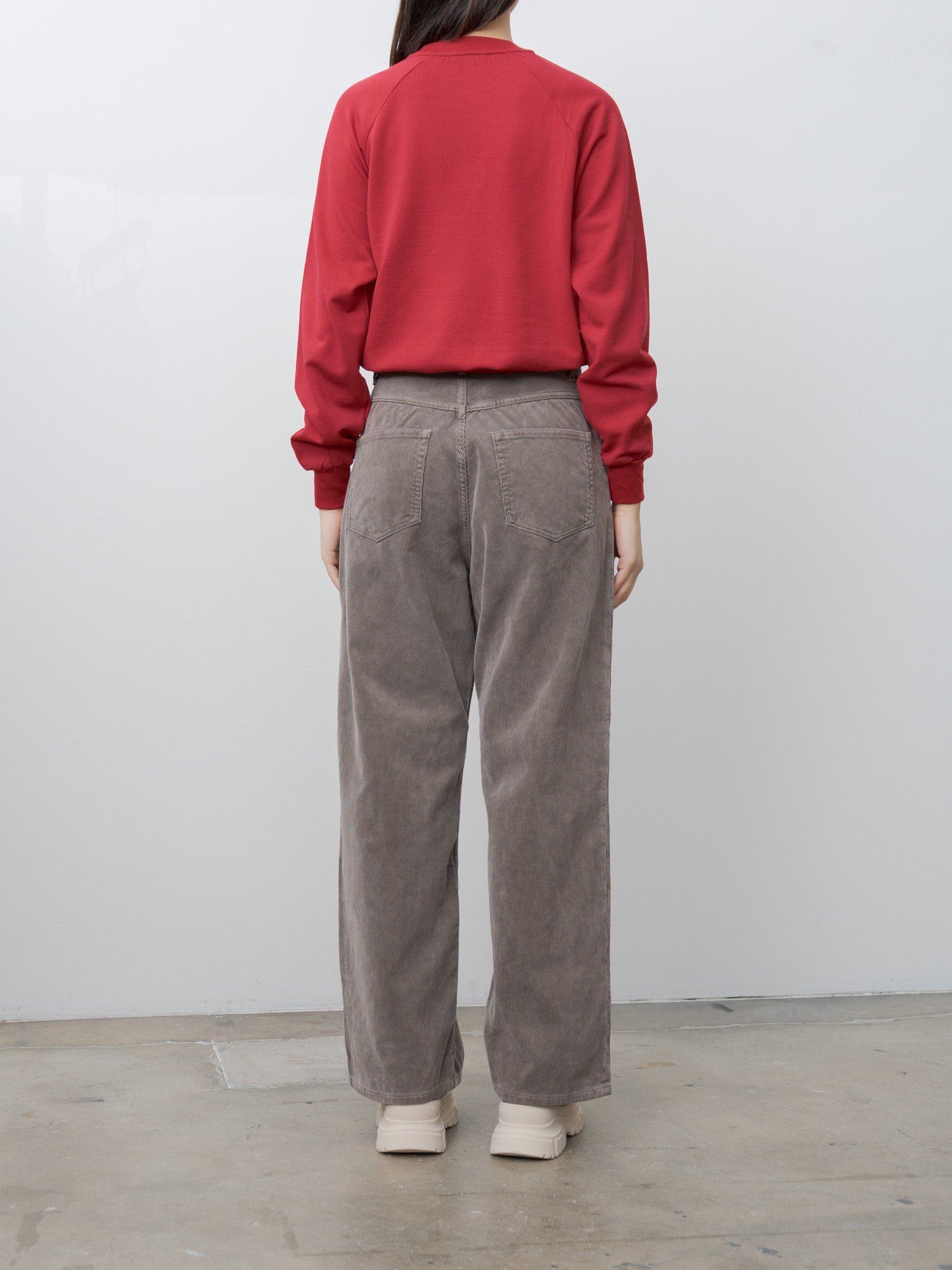 Namu Shop - Auralee Light Wool Sweat P/O - Red (women's)