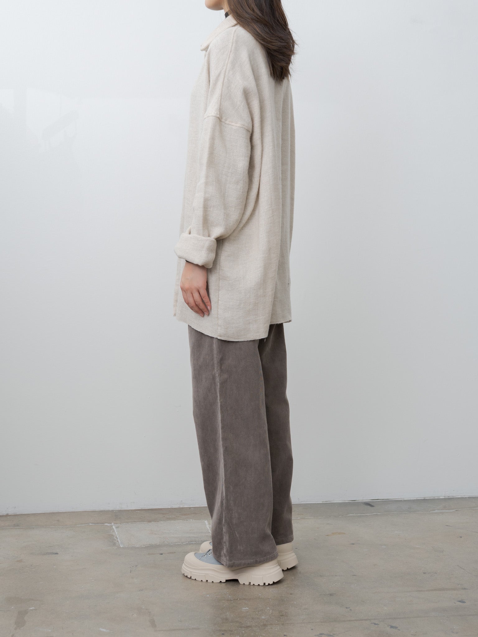 Namu Shop - Album di Famiglia Soft Collar Shirt Light WO/WS - Natural