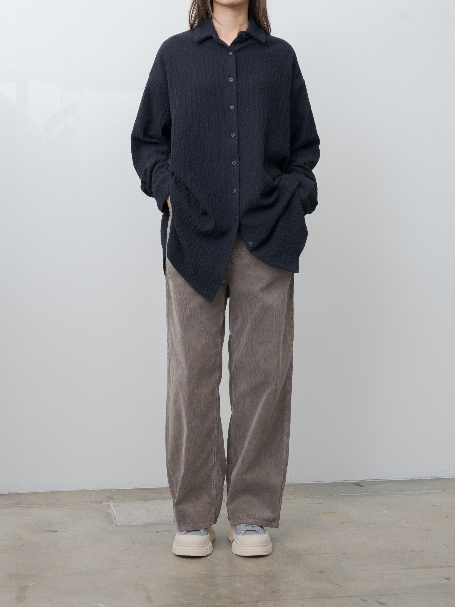 Namu Shop - Casey Casey Tippy Shirt NOBLE CASH - Navy