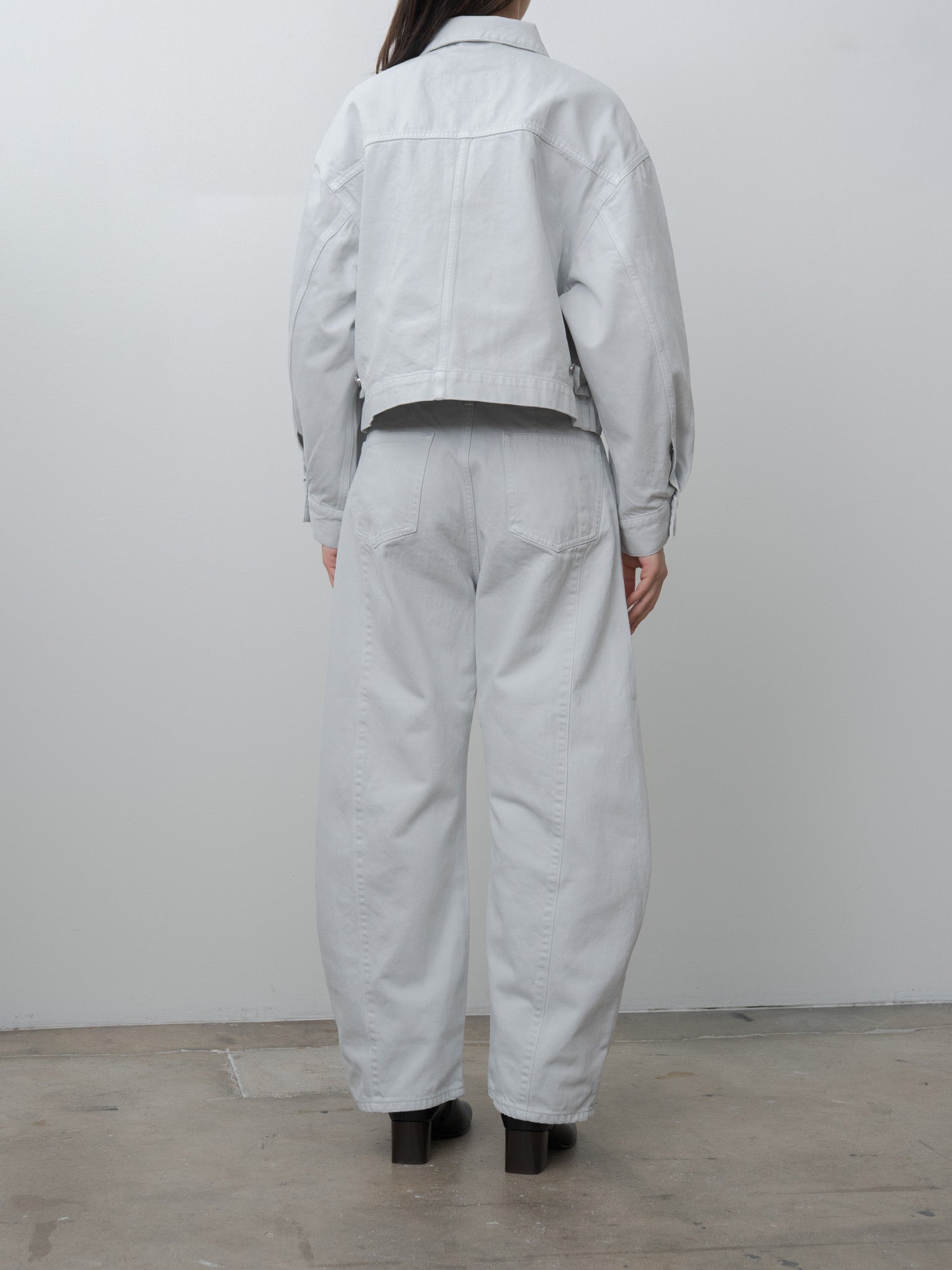 Namu Shop - Sayaka Davis Cropped Jacket - Ice Gray