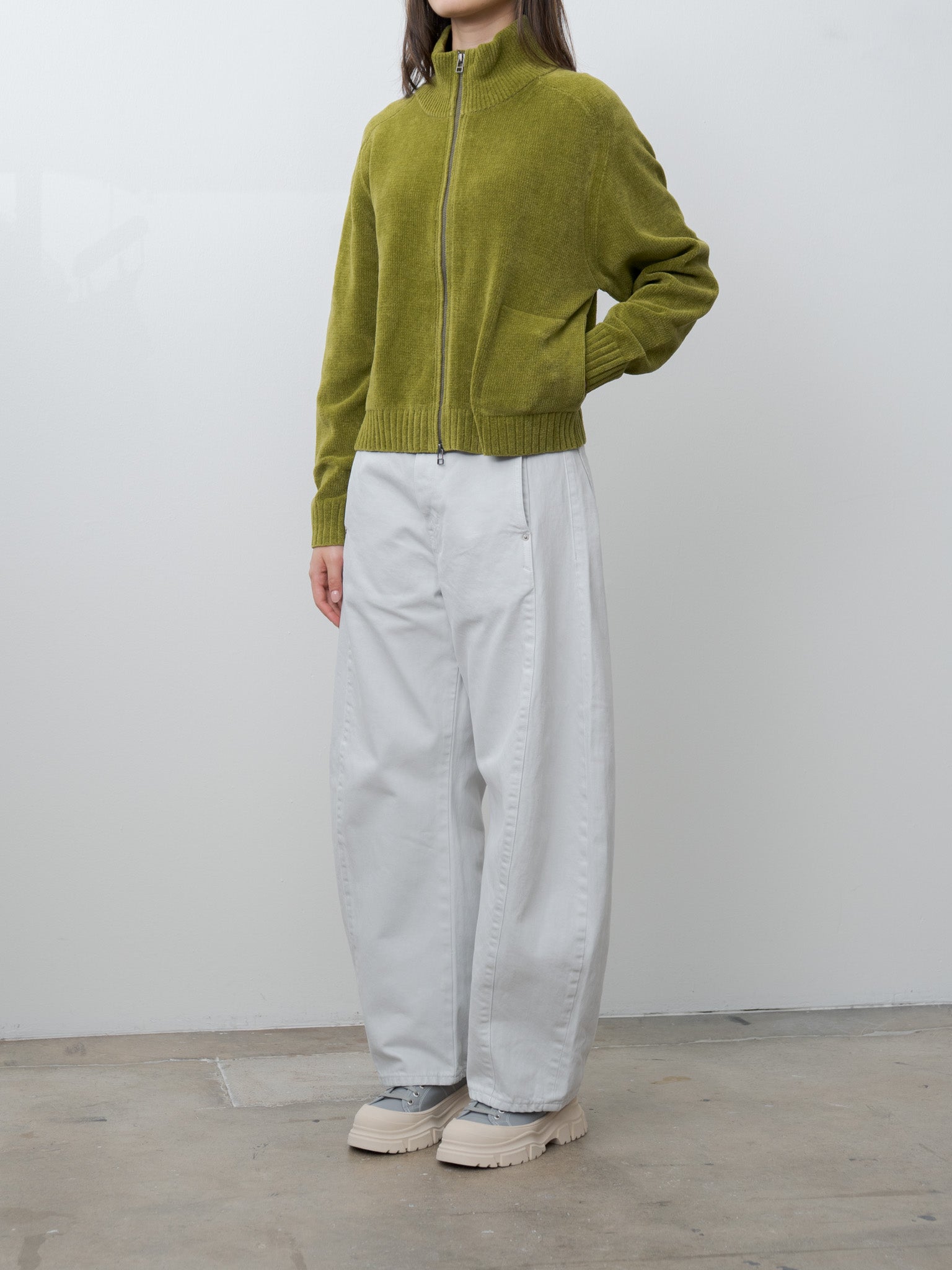 Namu Shop - Sayaka Davis Zip-Up Jacket - Pickle