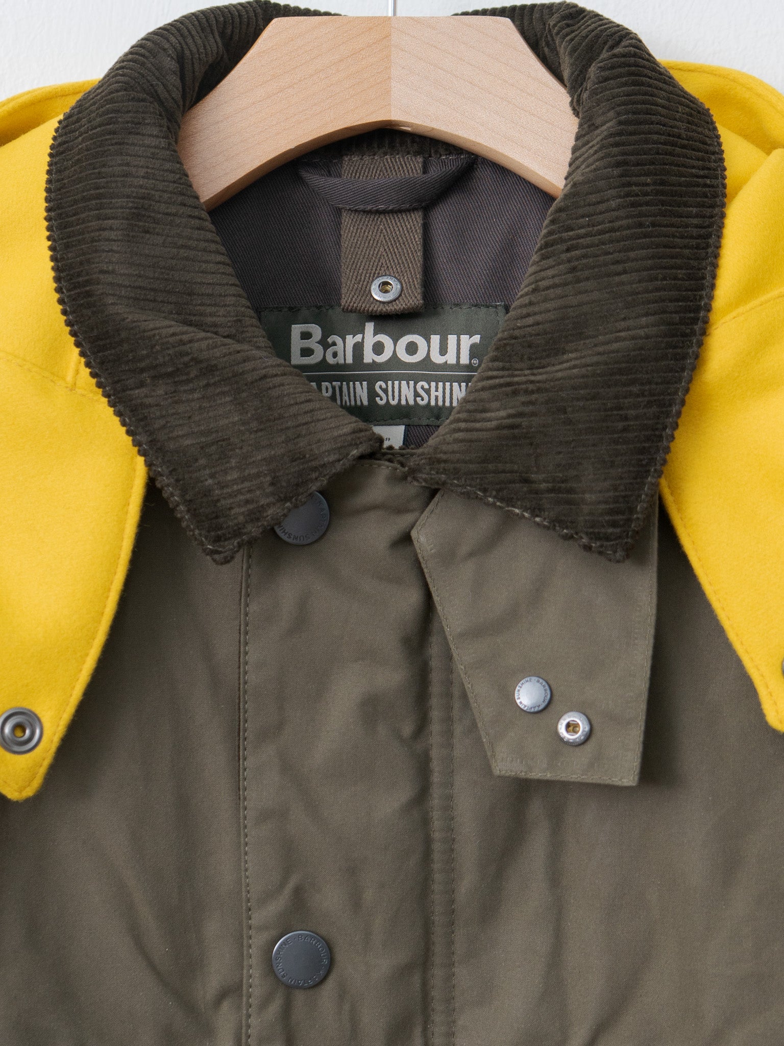 Namu Shop - Kaptain Sunshine Barbour x KS Bedale Casual Field Coat - Khaki Brown