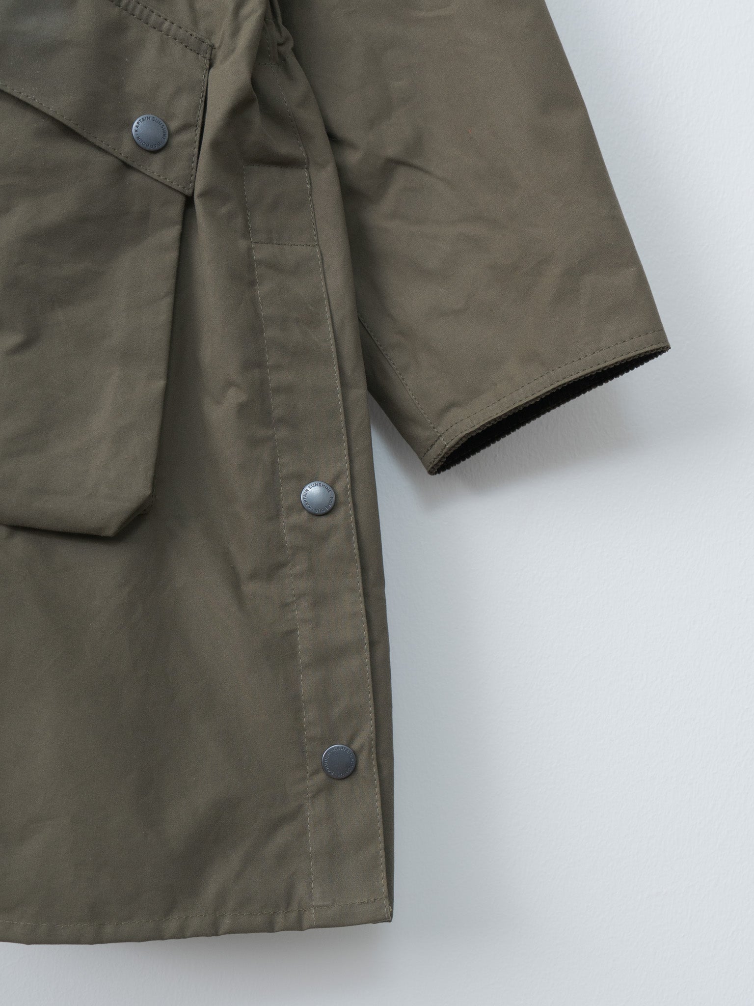 Namu Shop - Kaptain Sunshine Barbour x KS Bedale Casual Field Coat - Khaki Brown