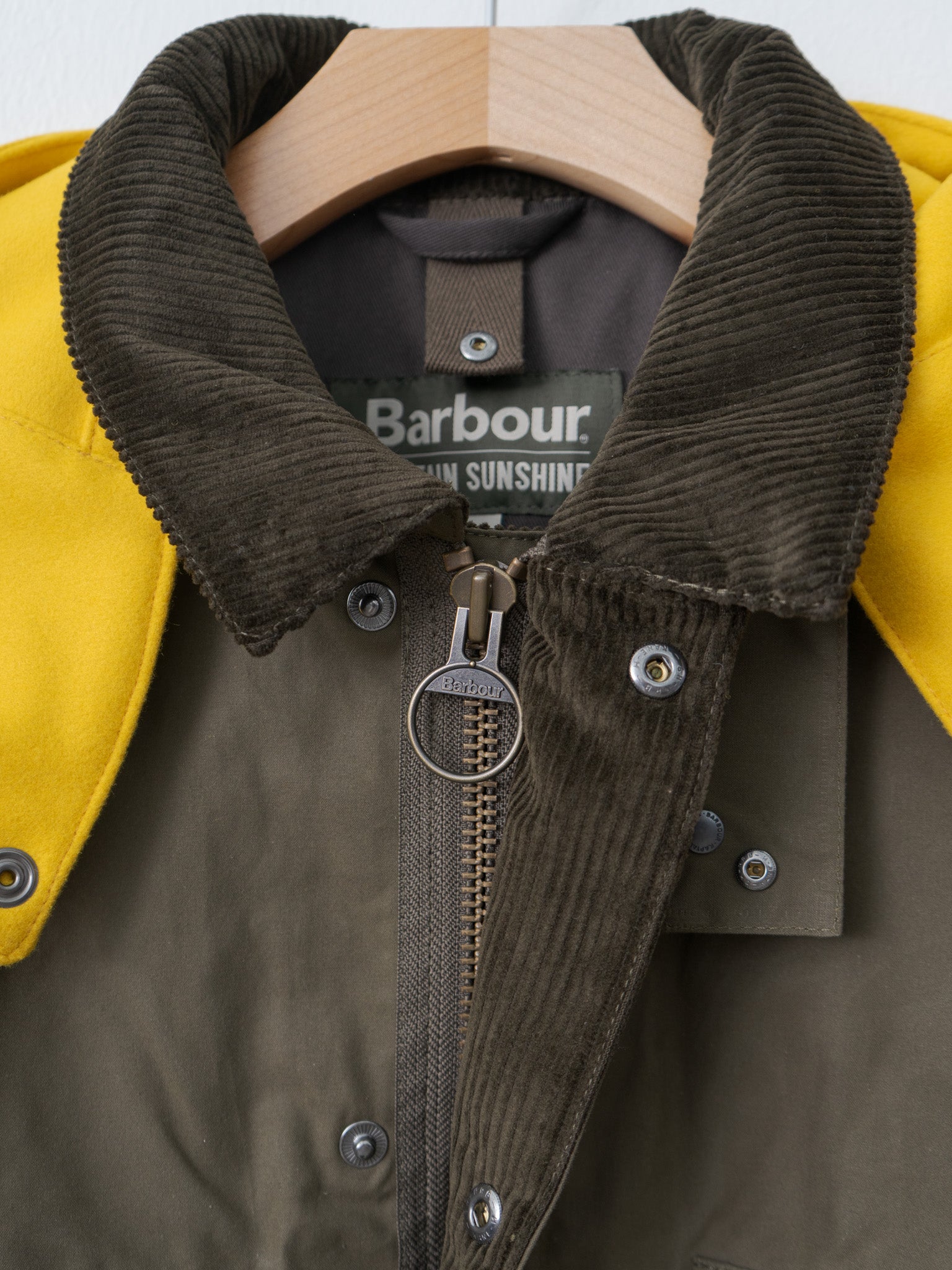 Namu Shop - Kaptain Sunshine Barbour x KS Bedale Casual Field Coat - Khaki Brown