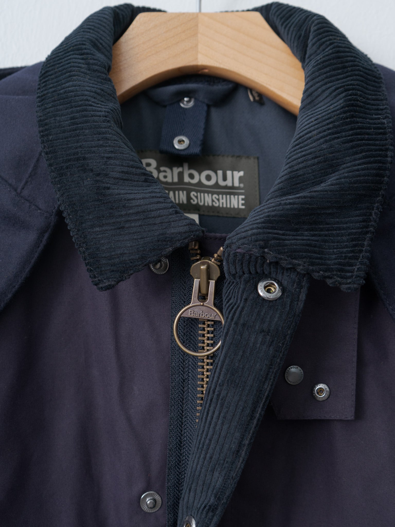 Namu Shop - Kaptain Sunshine Barbour x KS Bedale Casual Field Coat - Dark Indigo