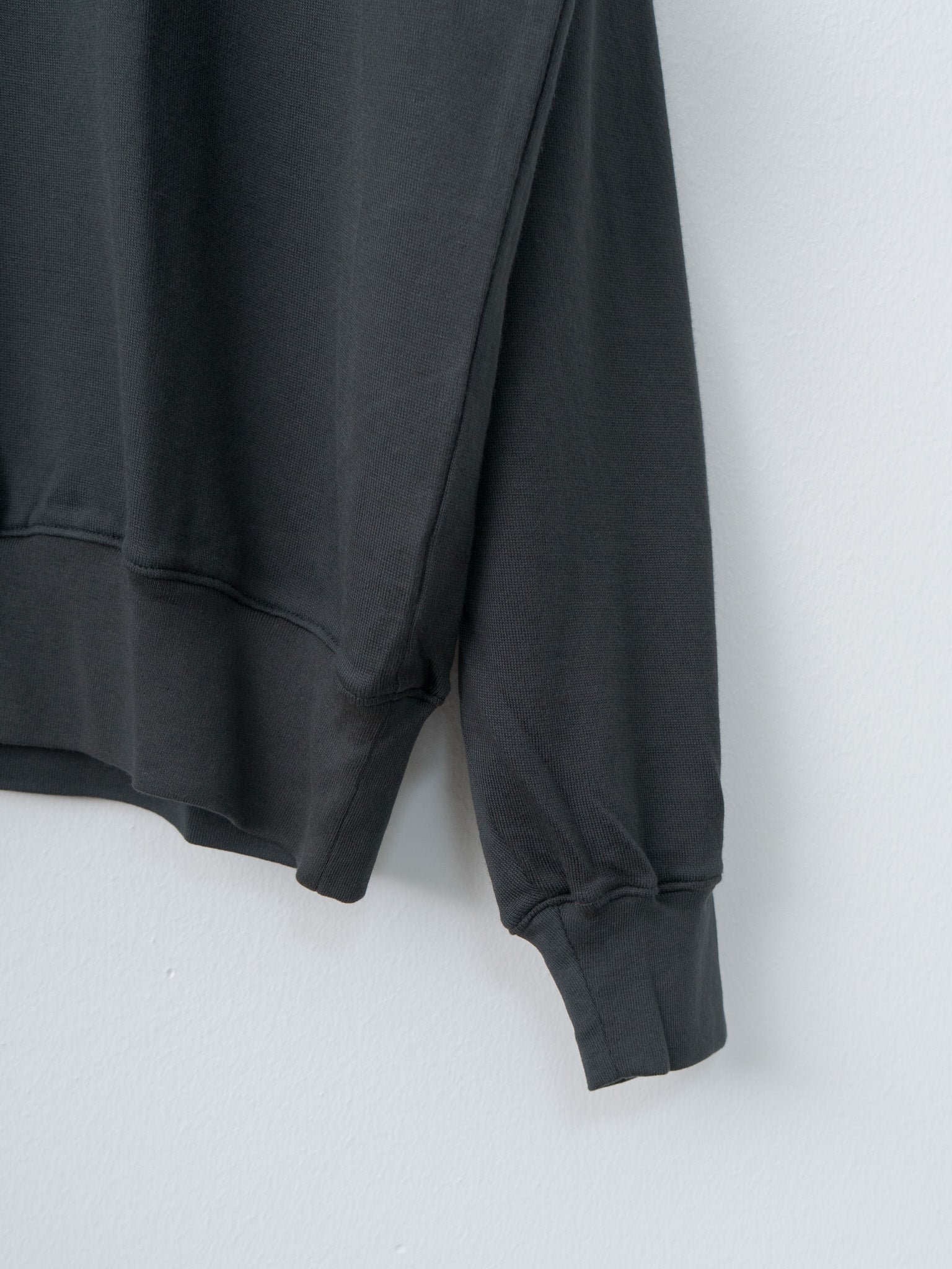 Namu Shop - Auralee Super High Gauge Sweat P/O - Ink Black