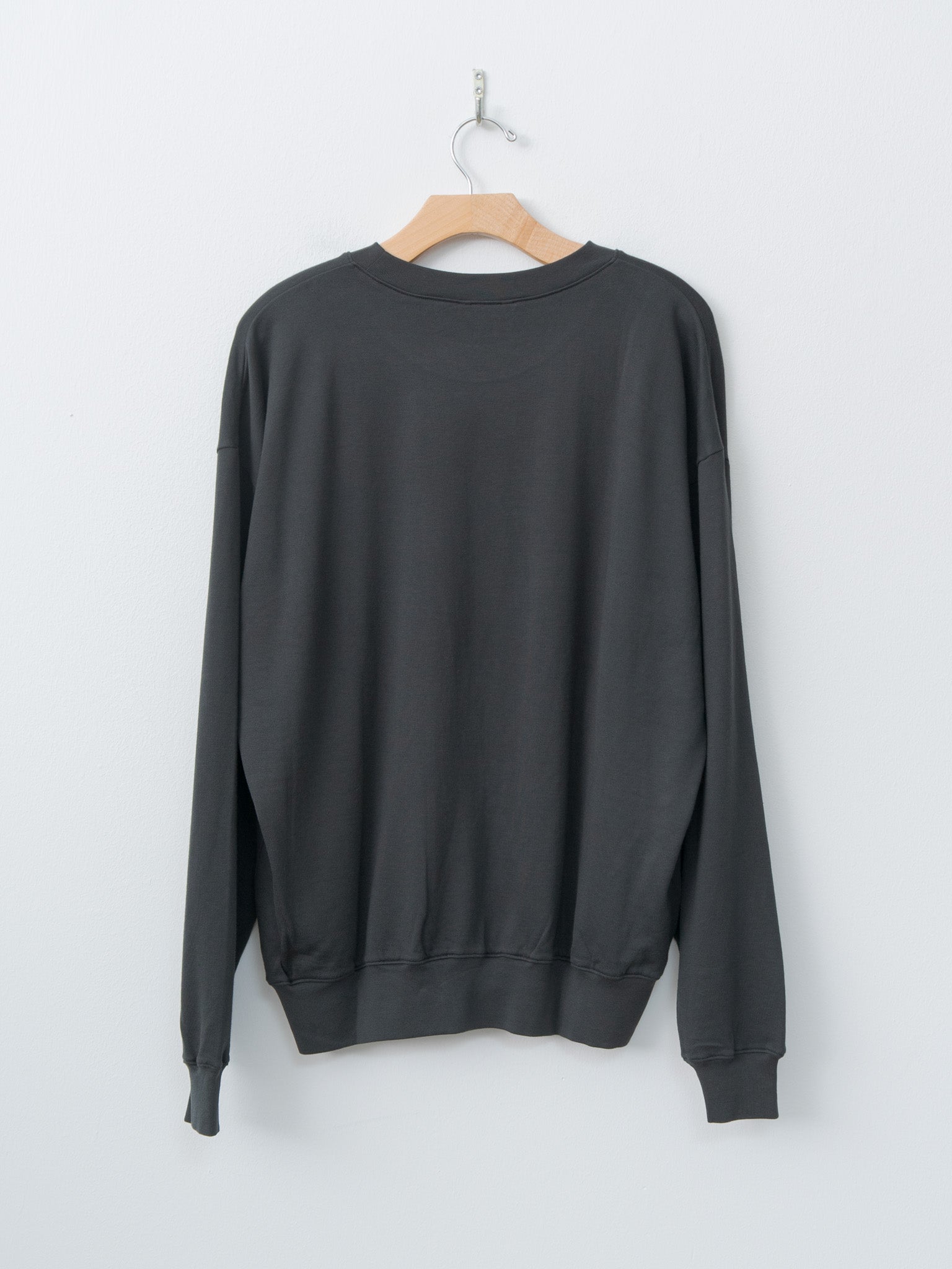 Namu Shop - Auralee Super High Gauge Sweat P/O - Ink Black