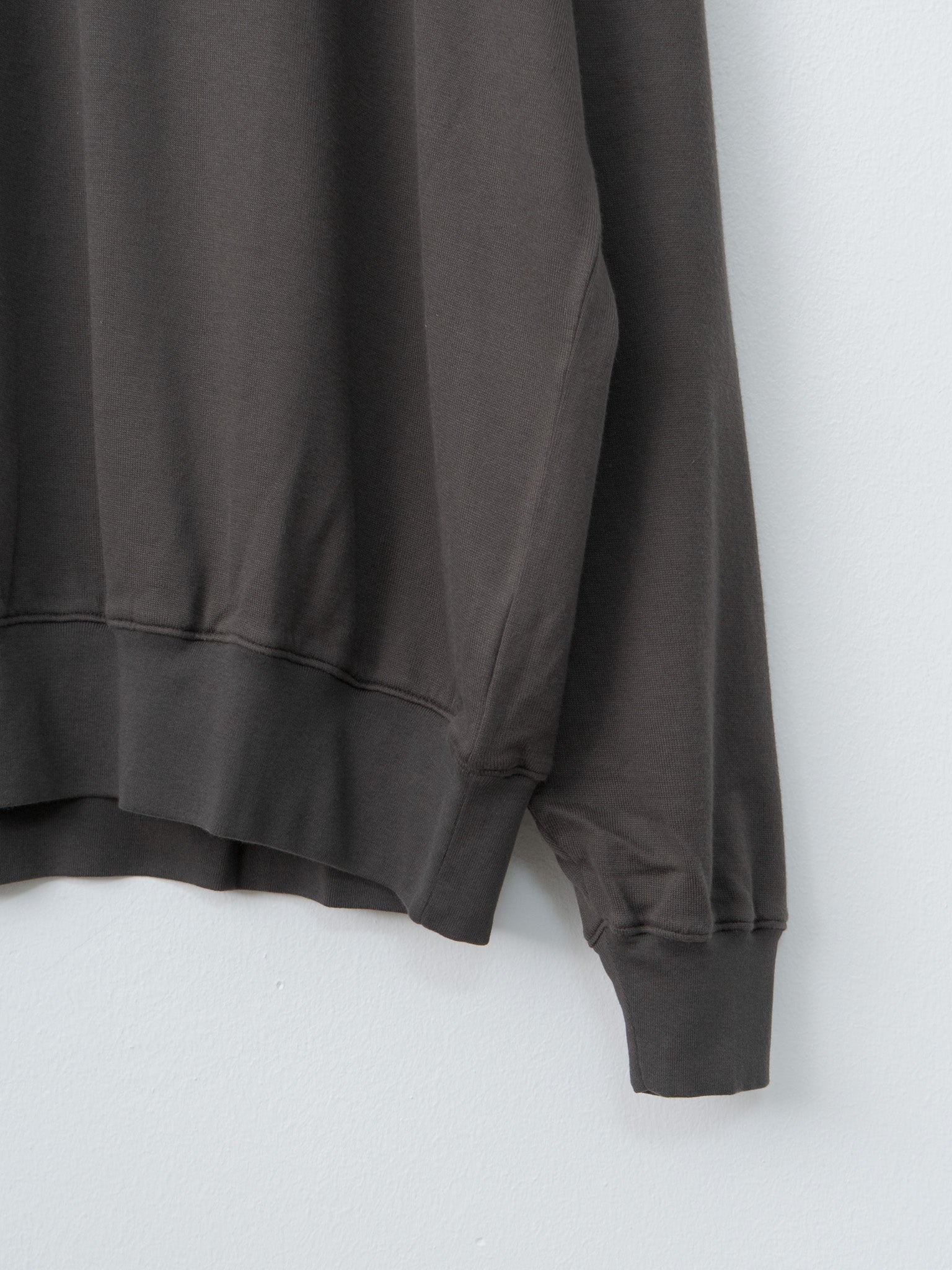 Namu Shop - Auralee Super High Gauge Sweat P/O - Dark Brown