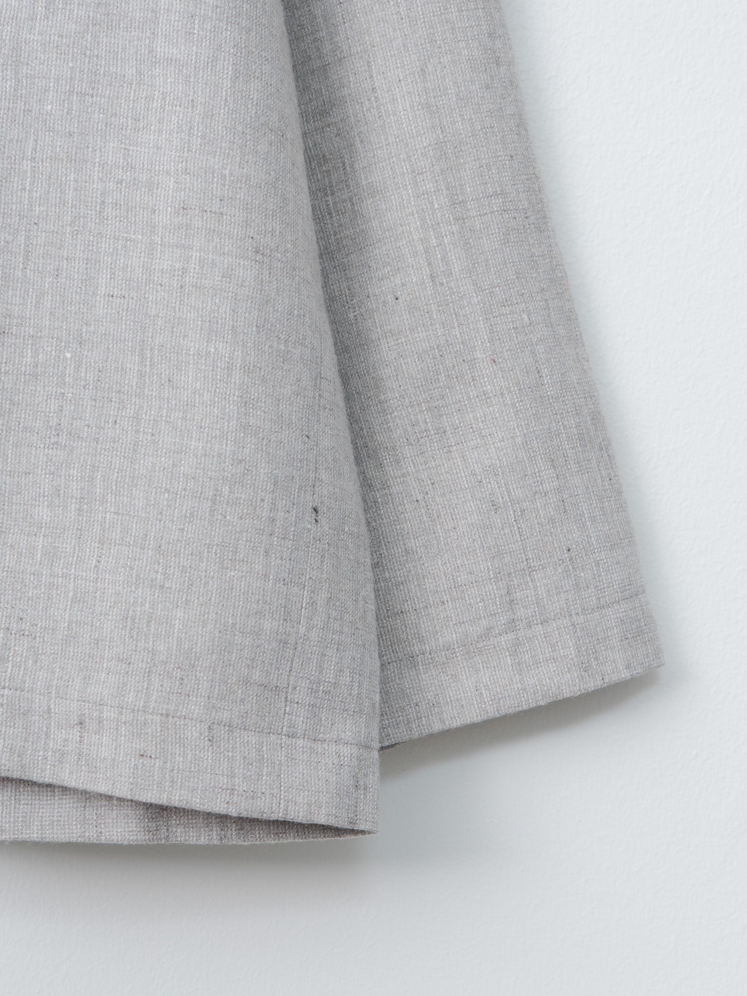 Namu Shop - Aton Linen Wool Twill Shirt Jacket - Light Gray