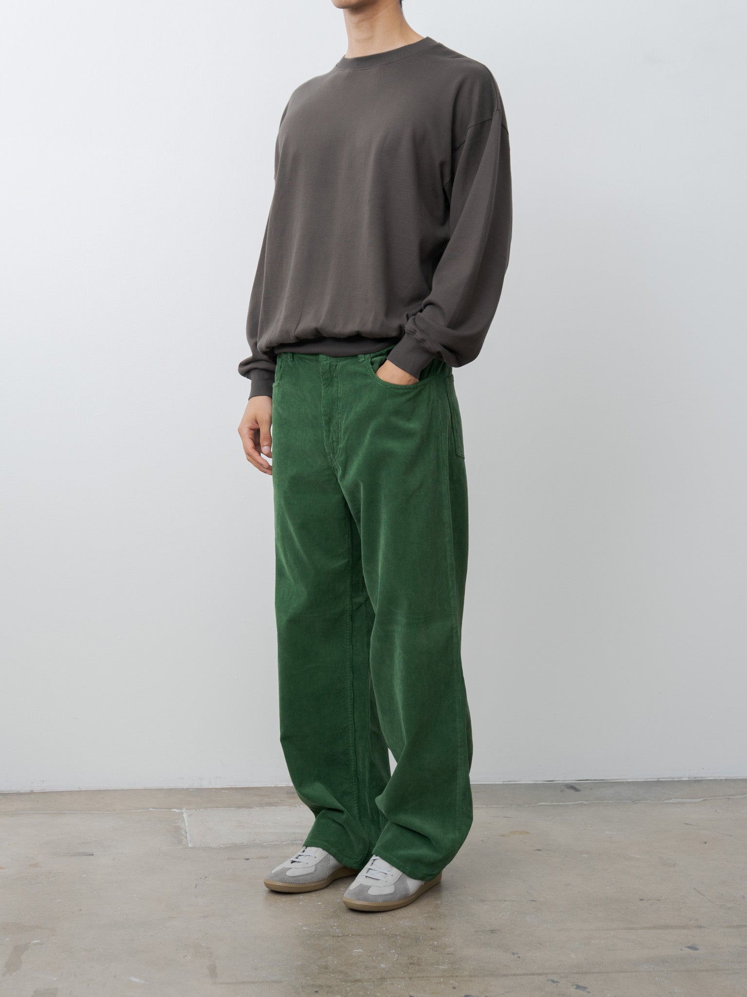 Namu Shop - Auralee Super High Gauge Sweat P/O - Dark Brown