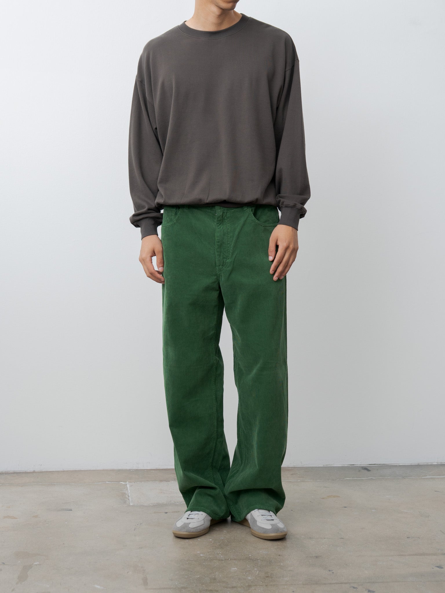 Namu Shop - Auralee Super High Gauge Sweat P/O - Dark Brown
