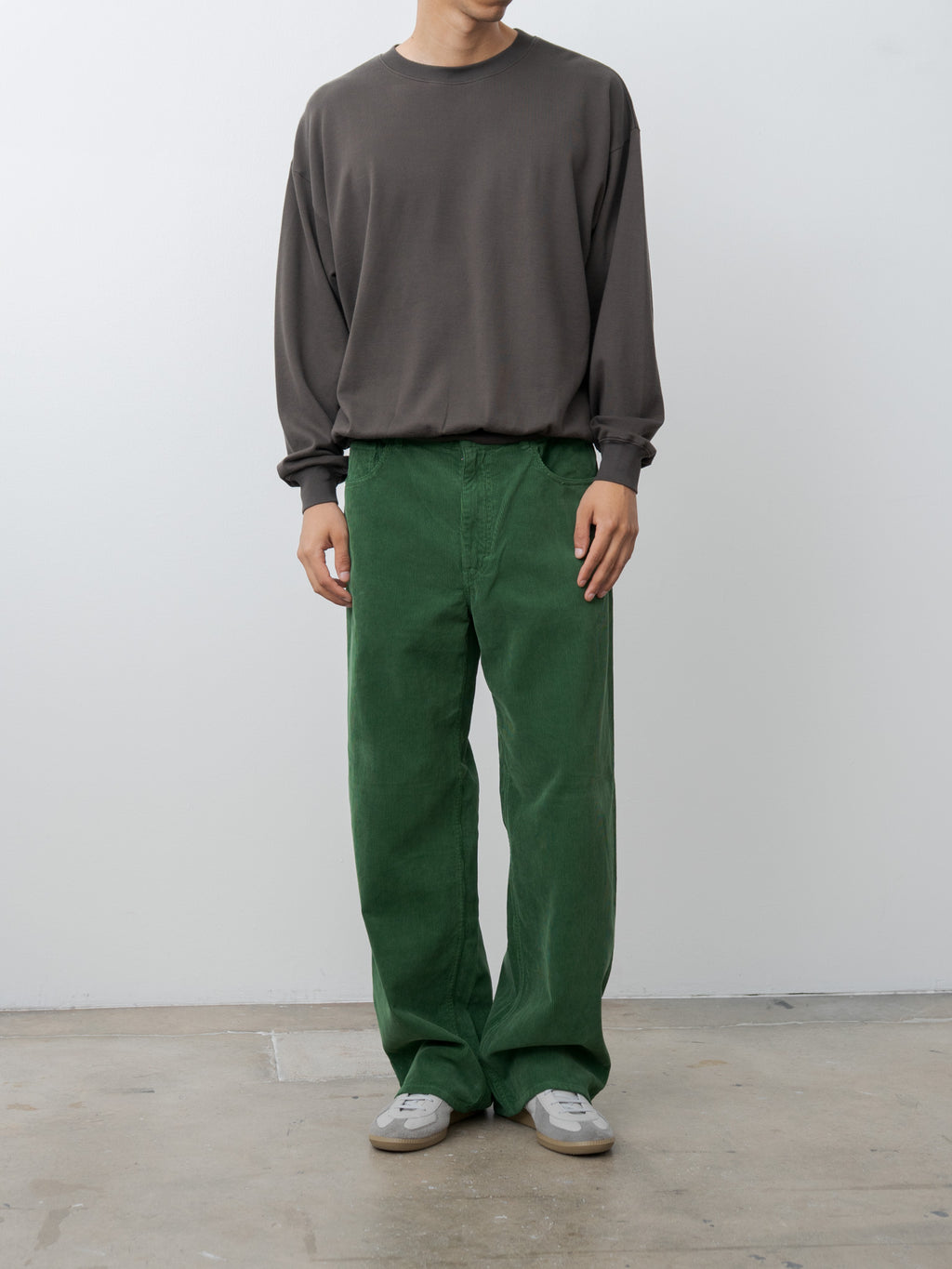 Namu Shop - Auralee Super High Gauge Sweat P/O - Dark Brown