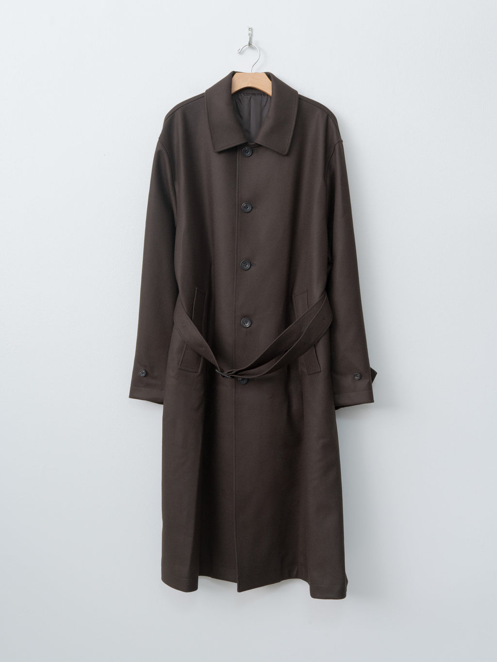 Namu Shop - ssstein Oversized Investigated Coat - Gray Brown