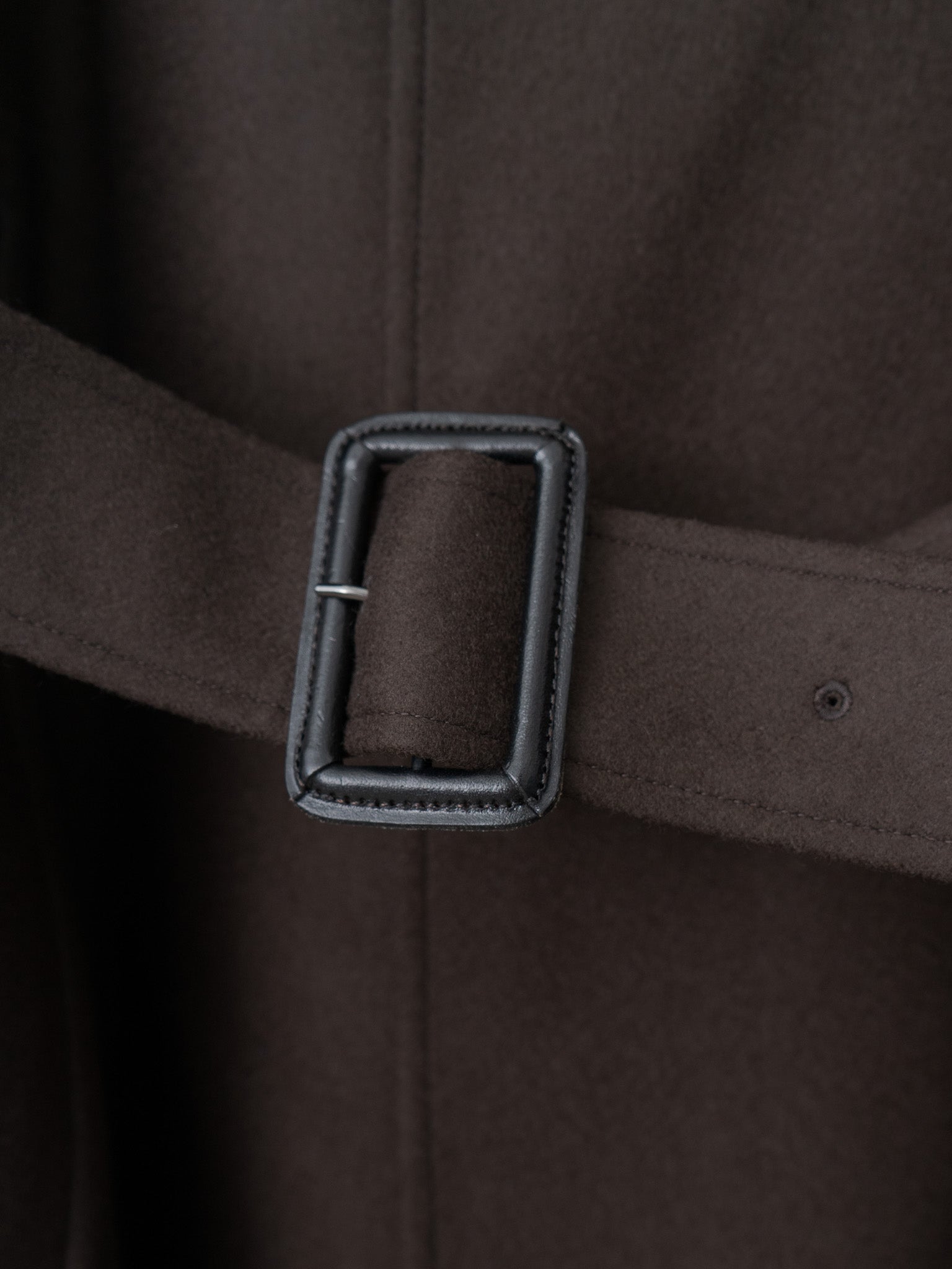 Namu Shop - ssstein Oversized Investigated Coat - Gray Brown