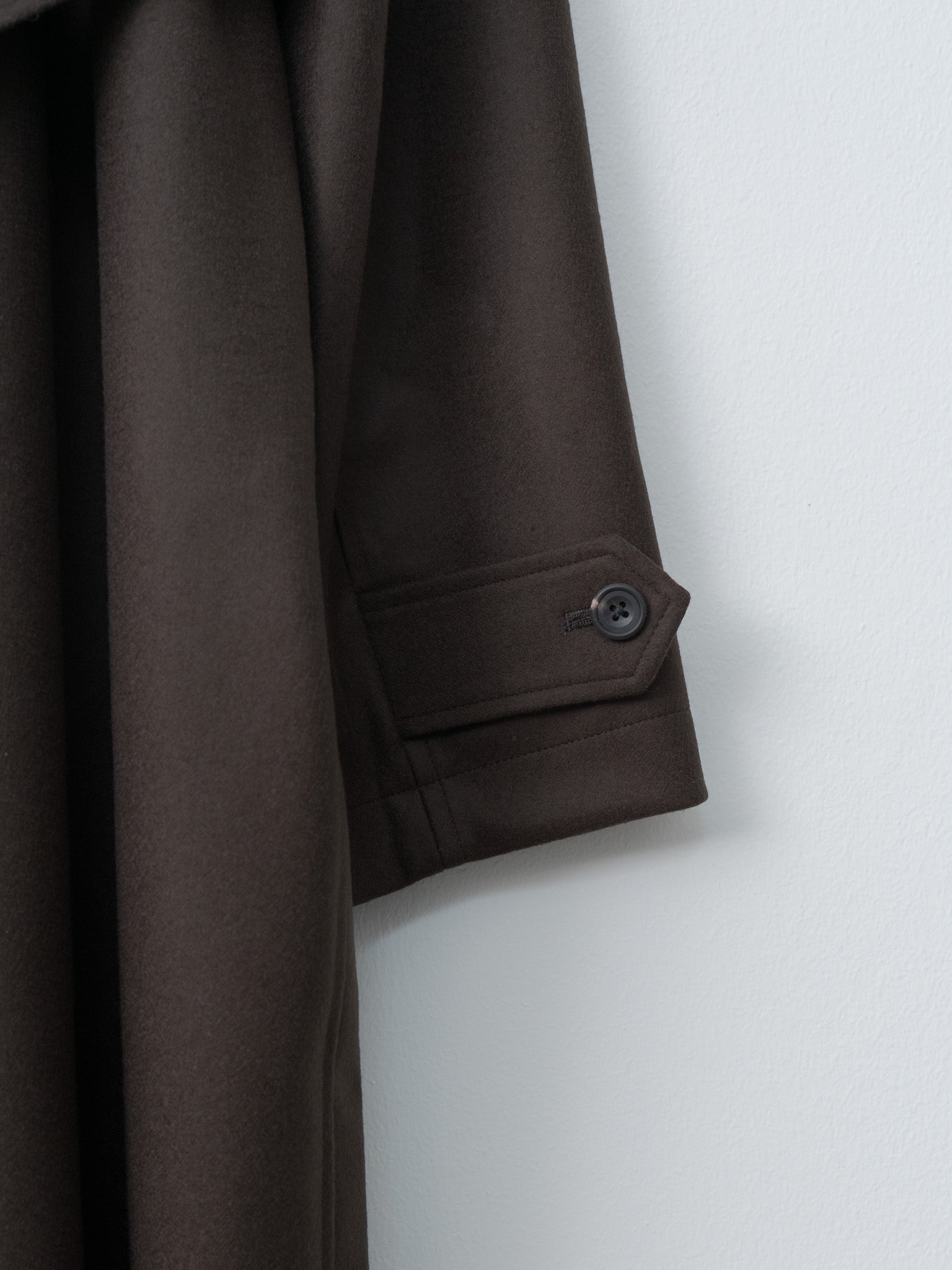 Namu Shop - ssstein Oversized Investigated Coat - Gray Brown