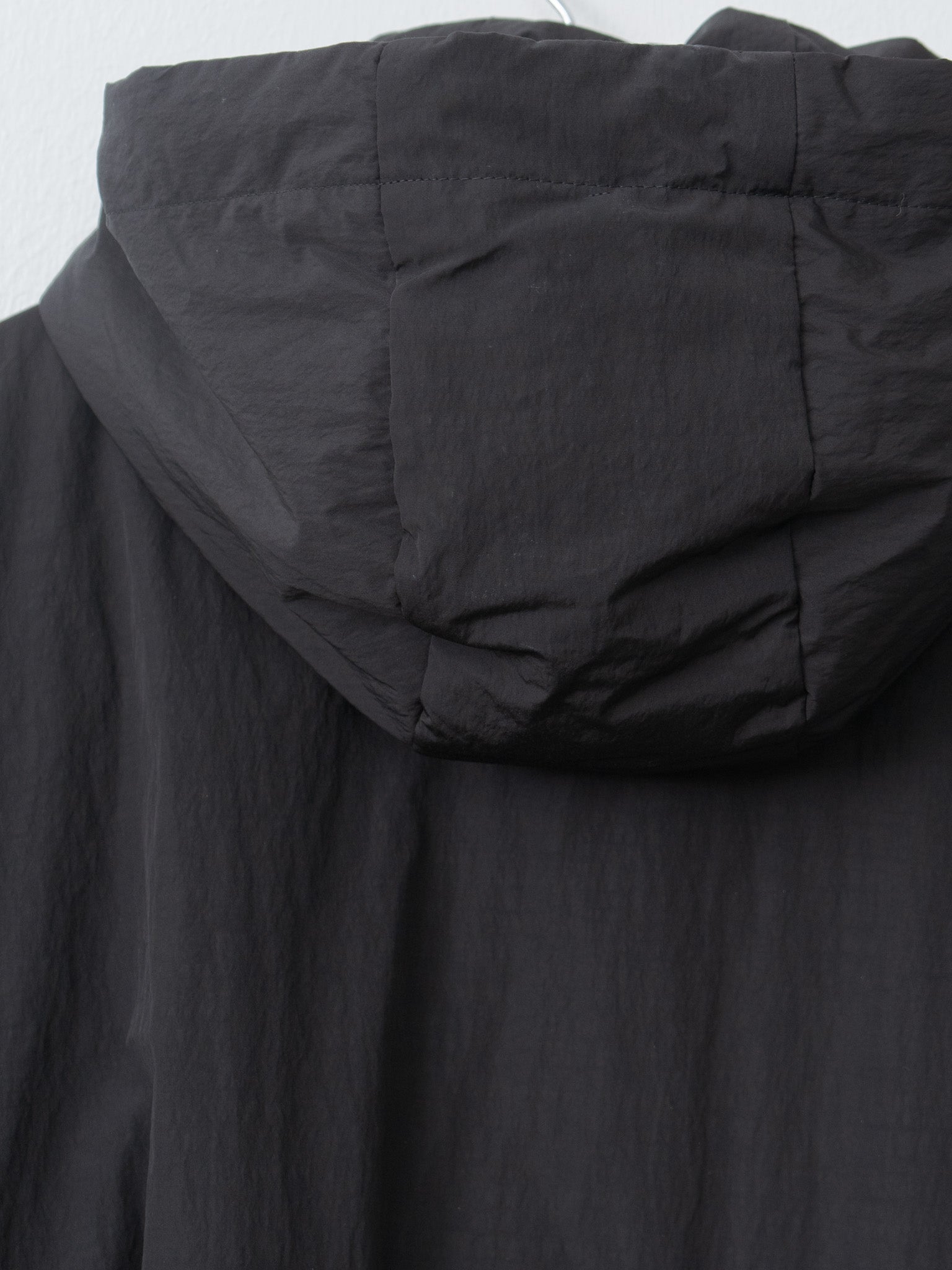 Namu Shop - ssstein Oversized Padded Hoodie Coat - Black