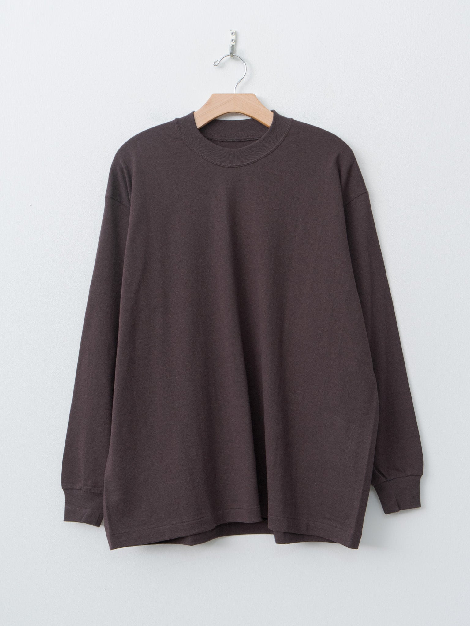 Namu Shop - Yoko Sakamoto Tube L/S T-Shirt - Brown
