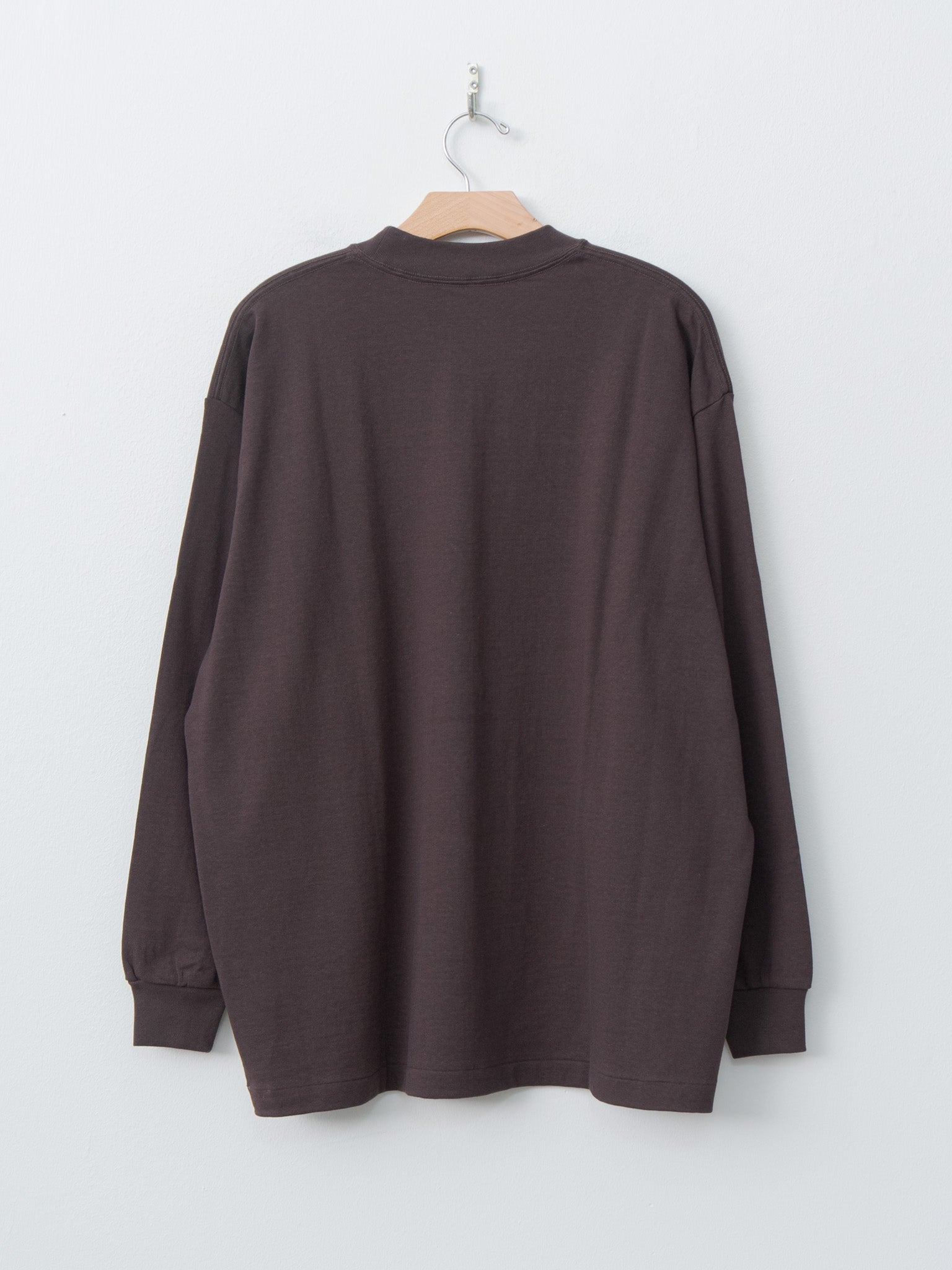 Namu Shop - Yoko Sakamoto Tube L/S T-Shirt - Brown