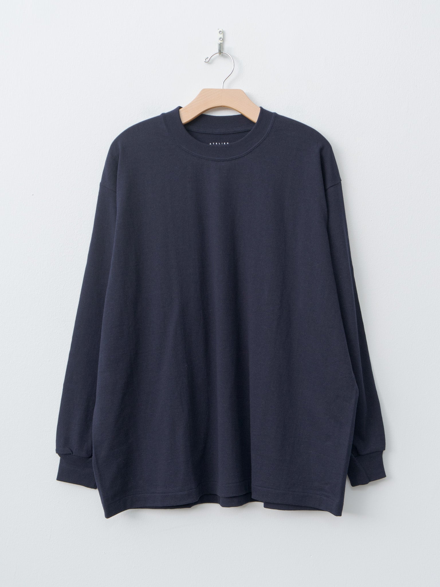 Namu Shop - Yoko Sakamoto Tube L/S T-Shirt - Navy