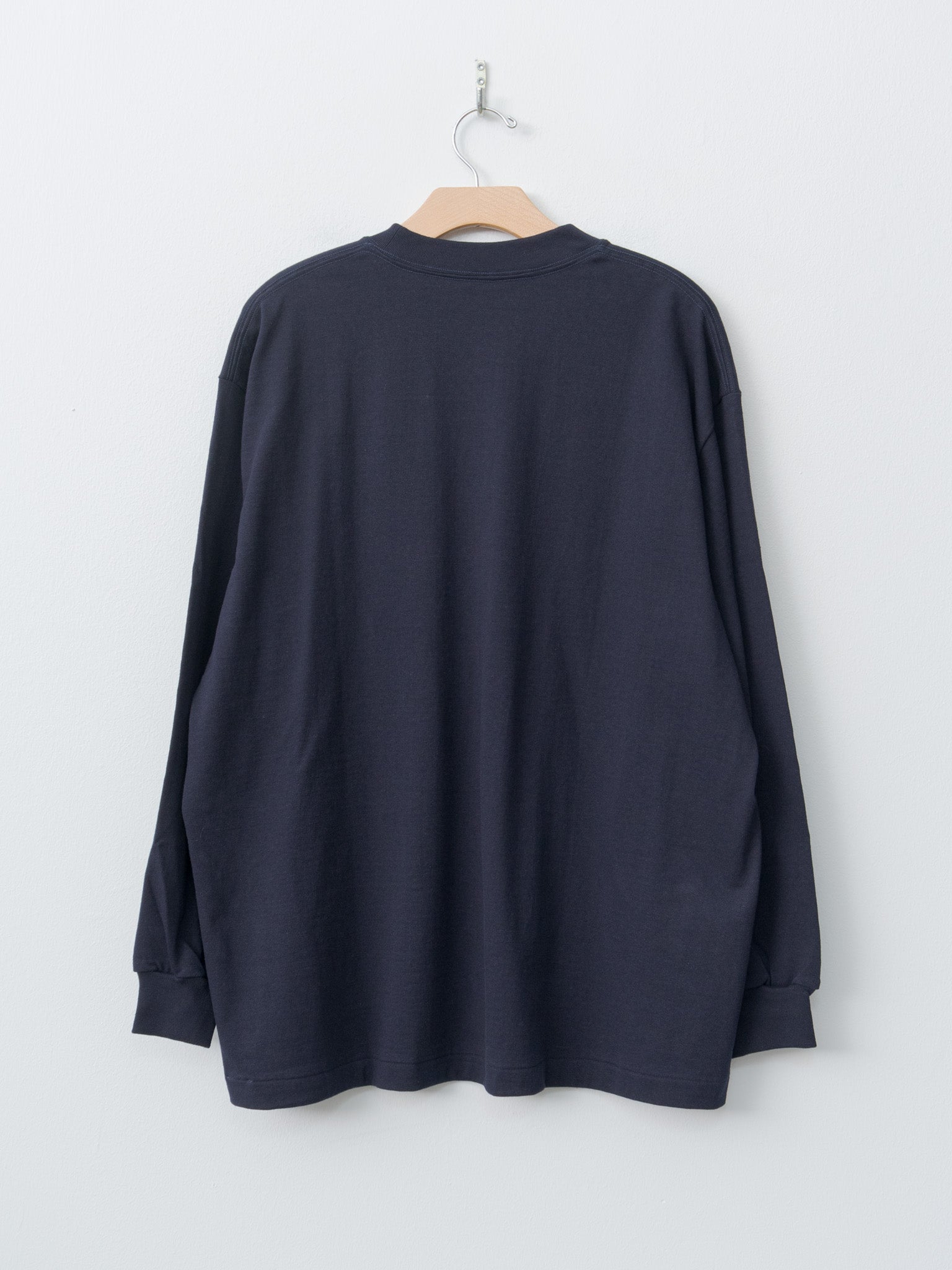 Namu Shop - Yoko Sakamoto Tube L/S T-Shirt - Navy