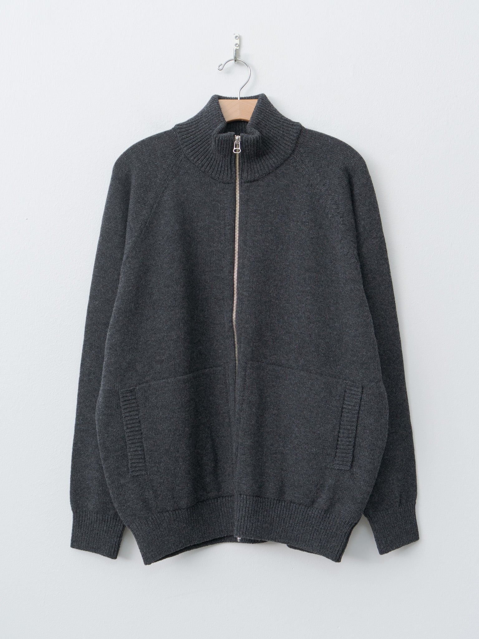 Namu Shop - Yoko Sakamoto Drivers Knit - Charcoal Gray