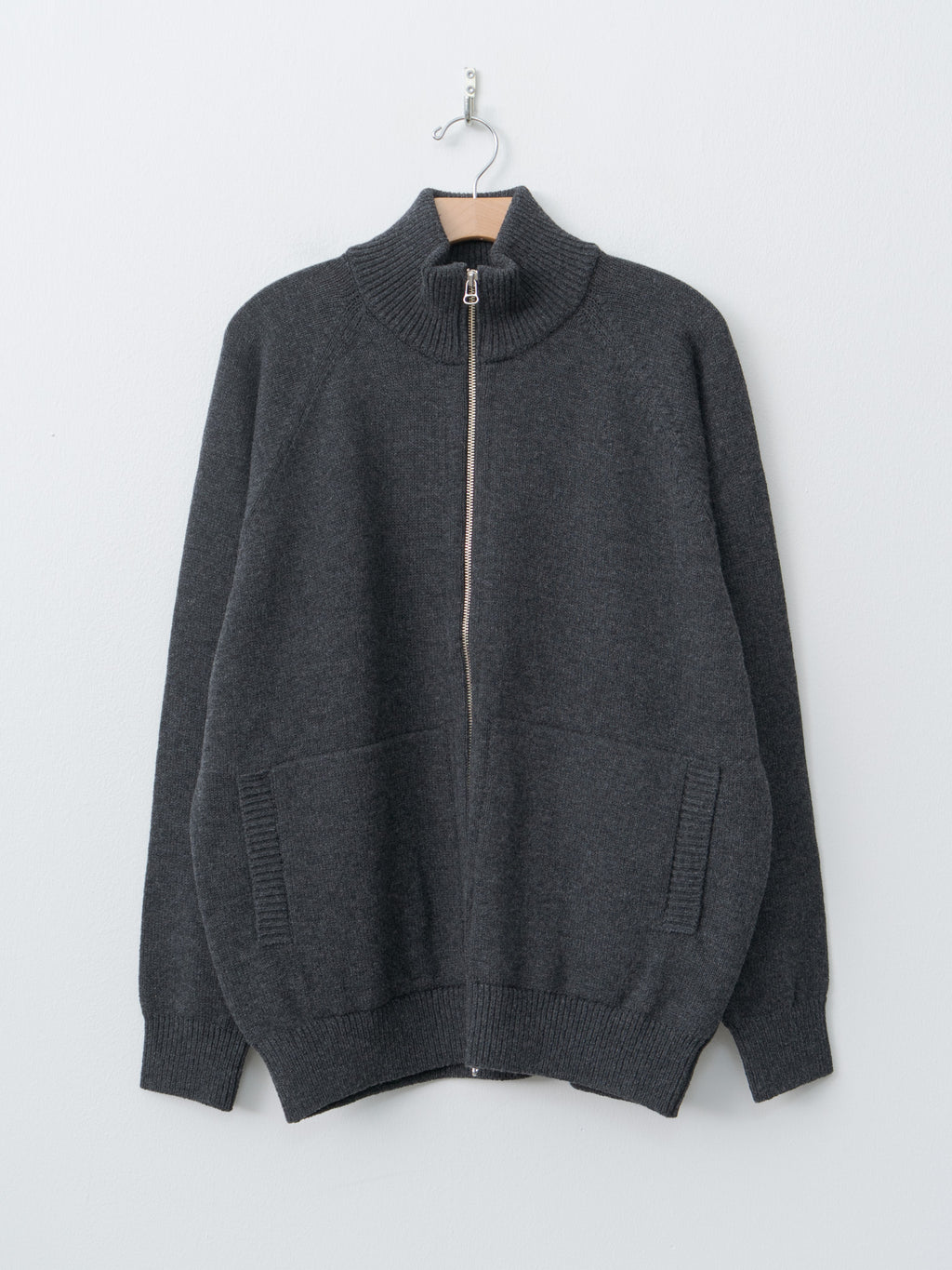 Namu Shop - Yoko Sakamoto Drivers Knit - Charcoal Gray