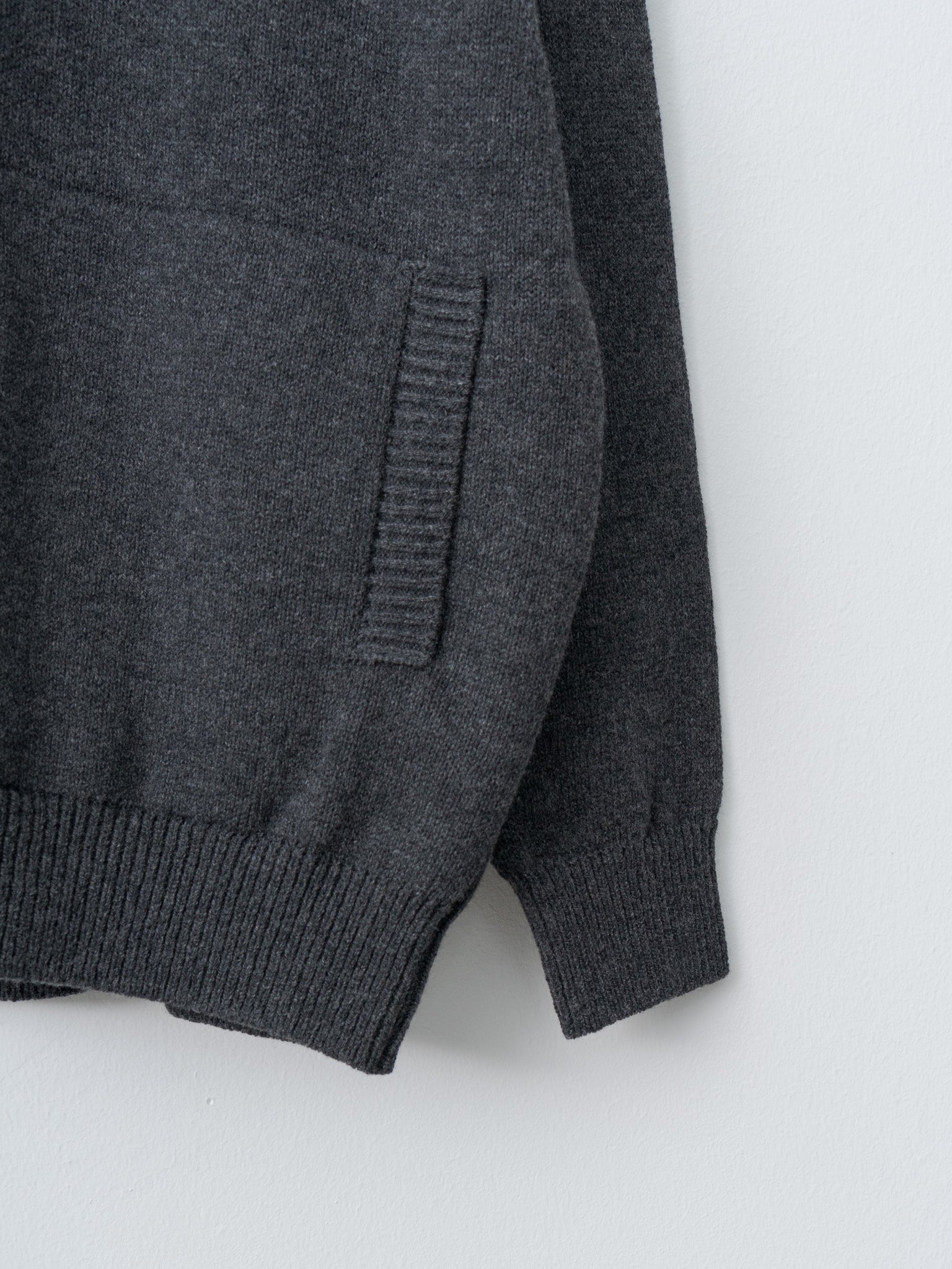 Namu Shop - Yoko Sakamoto Drivers Knit - Charcoal Gray