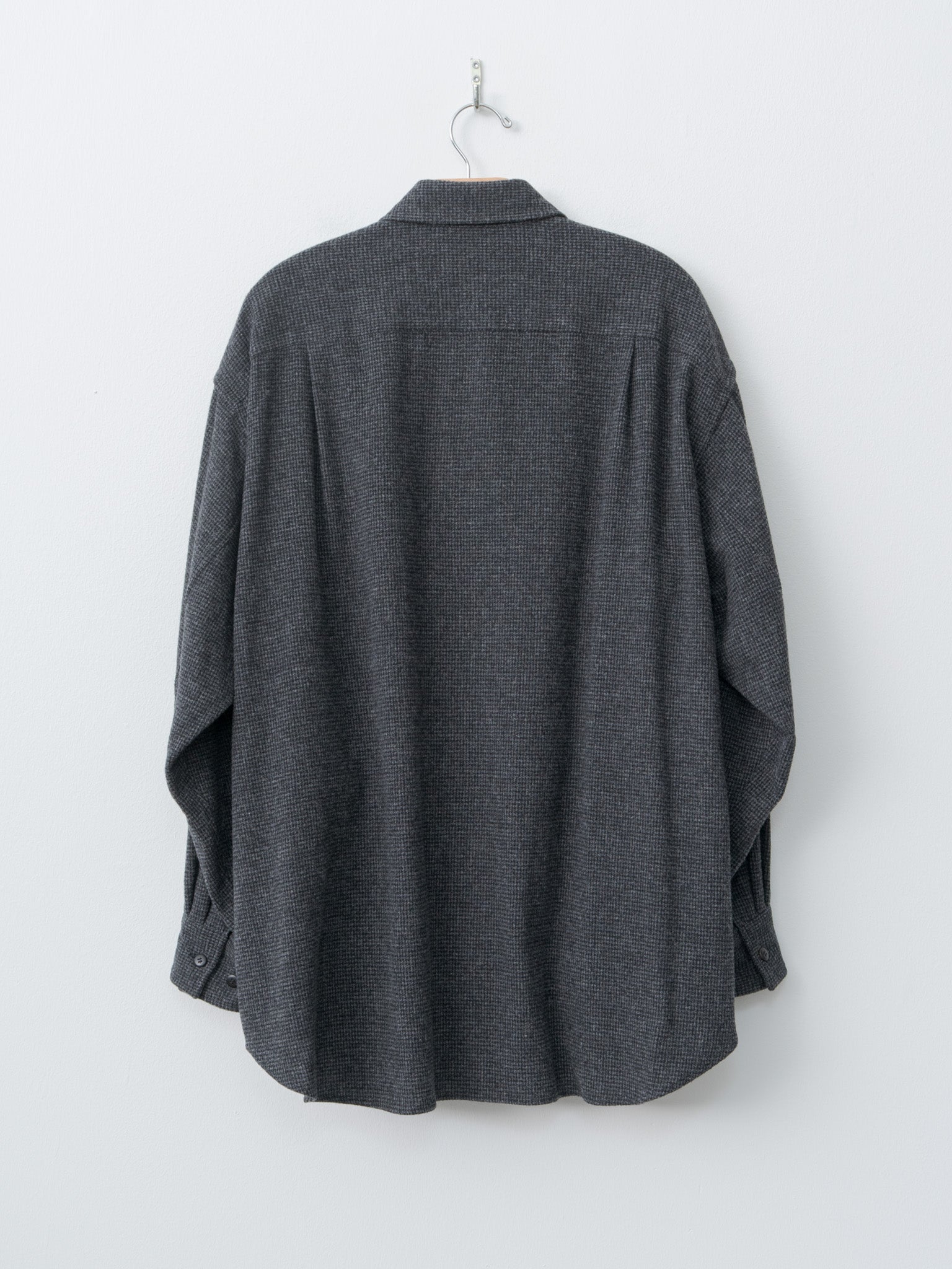 Namu Shop - Yoko Sakamoto Wool/Cash Shirt Jacket - Houndstooth