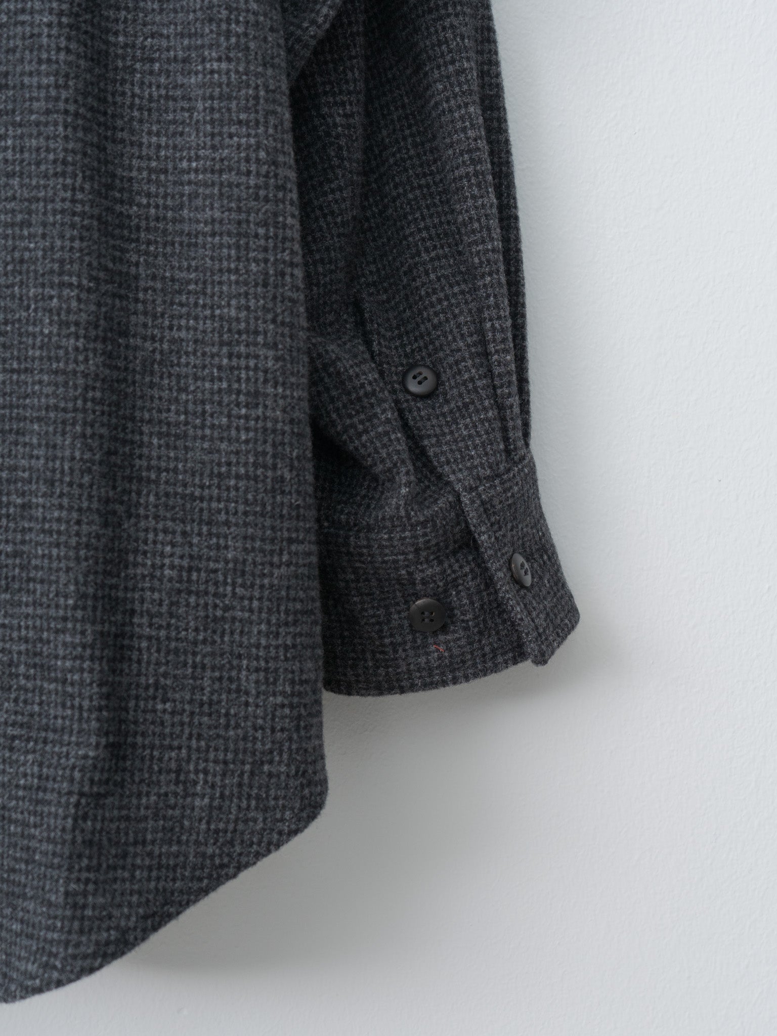 Namu Shop - Yoko Sakamoto Wool/Cash Shirt Jacket - Houndstooth