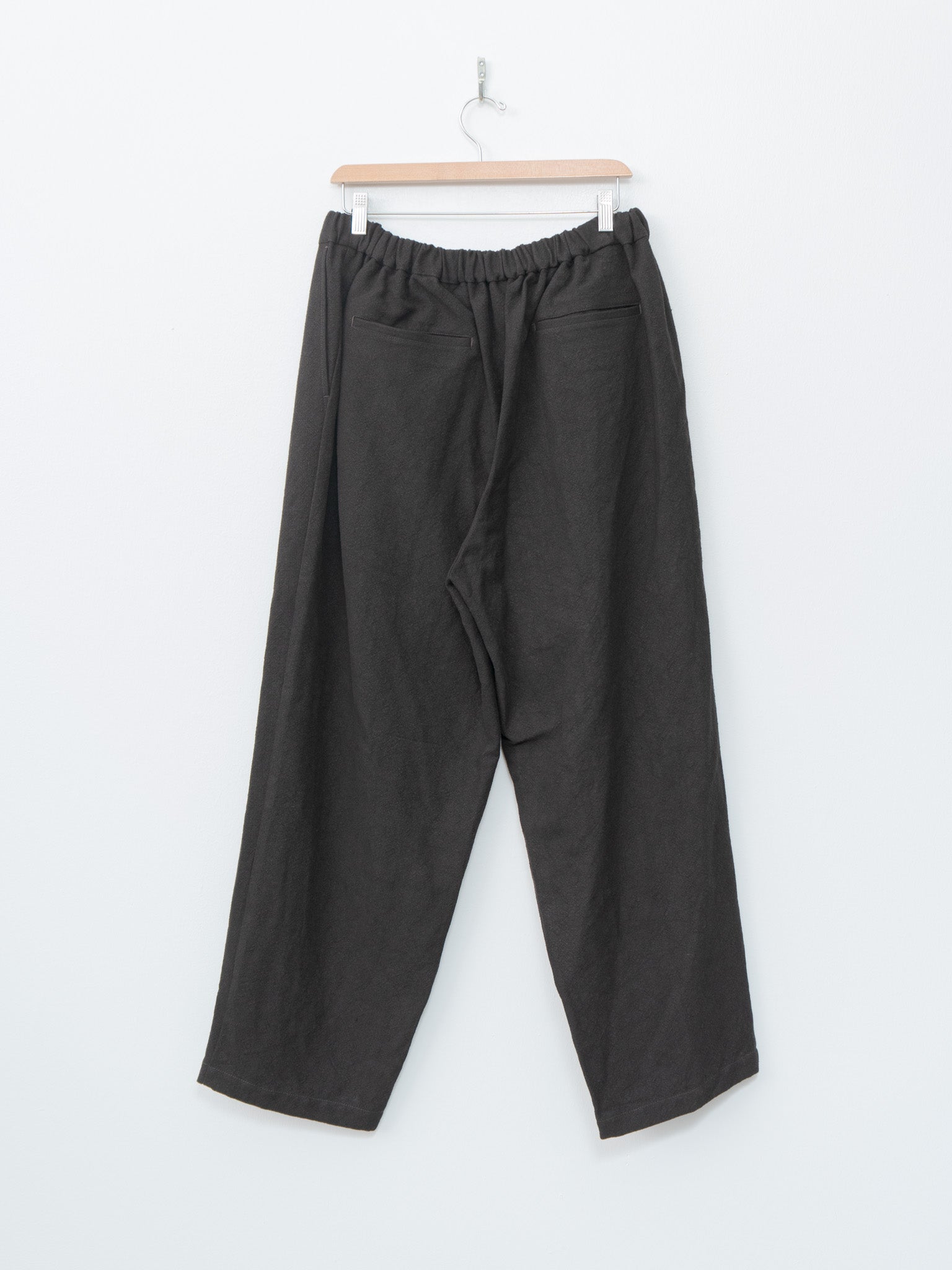 Namu Shop - Yoko Sakamoto Max High Count Hemp Wide Easy Pants - Brown