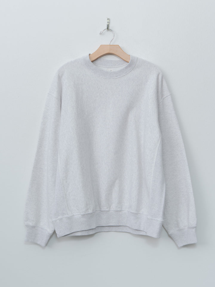 Namu Shop - Blurhms Crewneck Sweat P/O Wide - Heather White