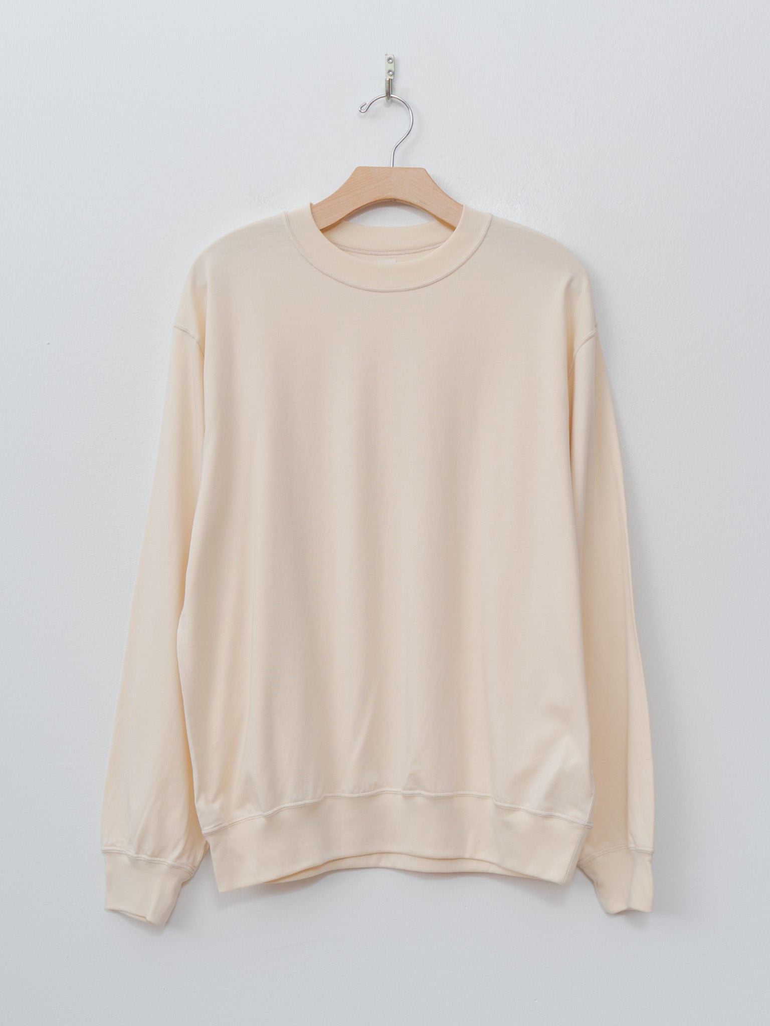 Namu Shop - Blurhms Silk Cotton L/S Pullover - Ivory