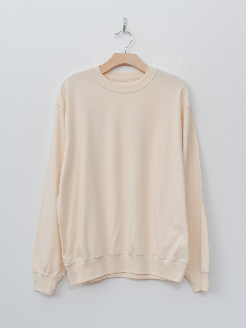 Namu Shop - Blurhms Silk Cotton L/S Pullover - Ivory