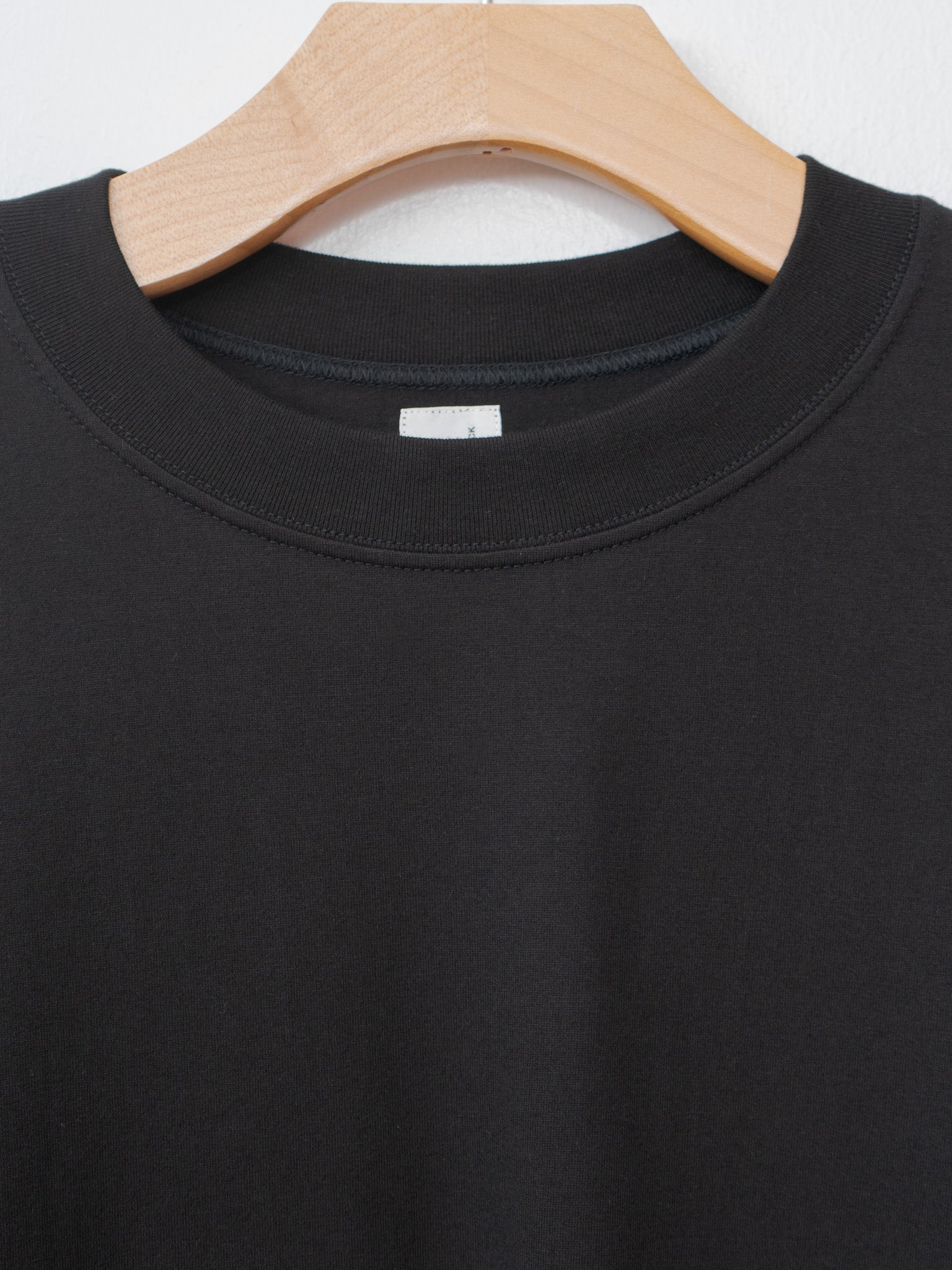 Namu Shop - Blurhms Silk Cotton L/S Pullover - Black