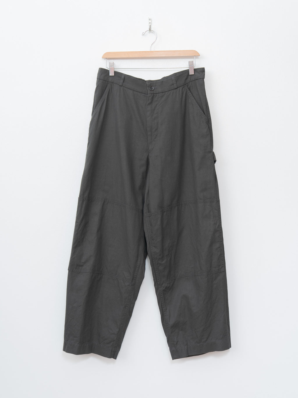 Namu Shop - Blurhms Cotton Serge Work Pants - Ink Black