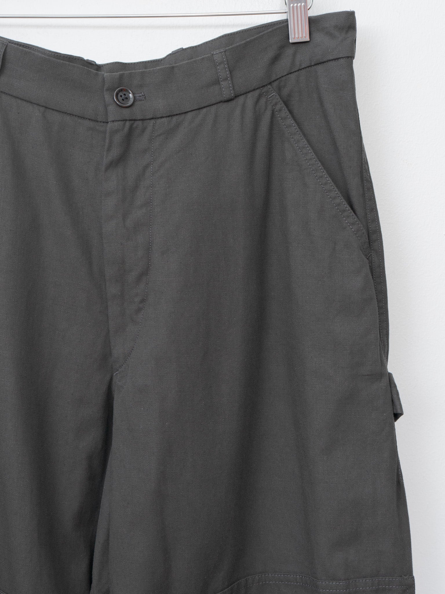 Namu Shop - Blurhms Cotton Serge Work Pants - Ink Black