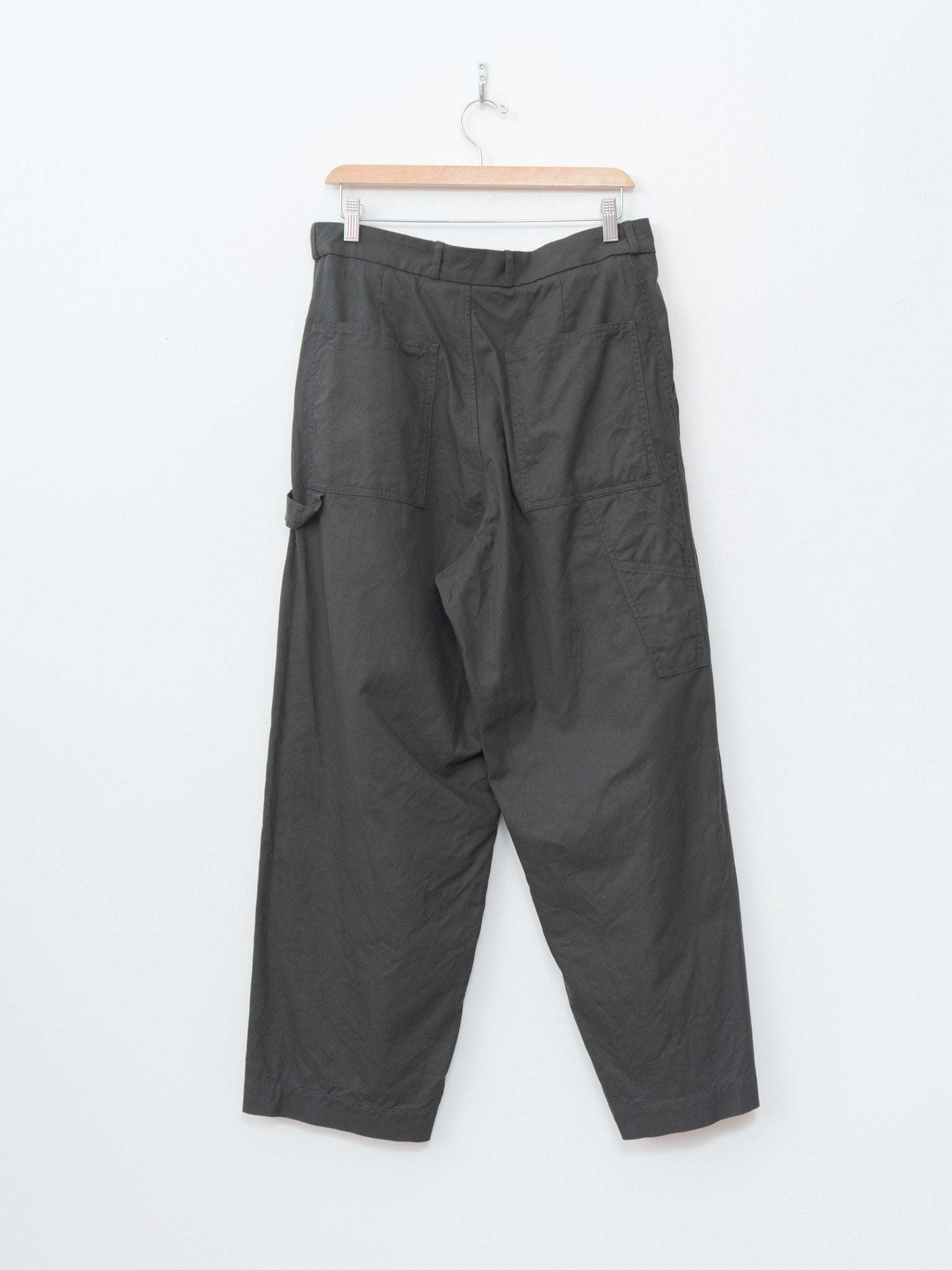 Namu Shop - Blurhms Cotton Serge Work Pants - Ink Black