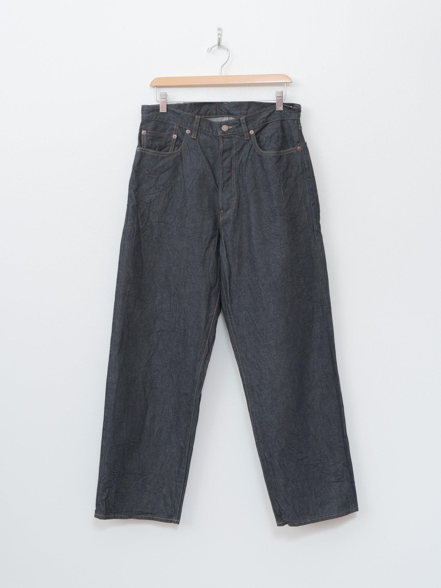 Namu Shop - Blurhms 13.5oz Denim Pants Classic - Sulfur Black