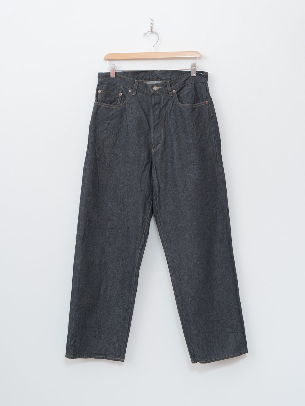 Namu Shop - Blurhms 13.5oz Denim Pants Classic - Sulfur Black