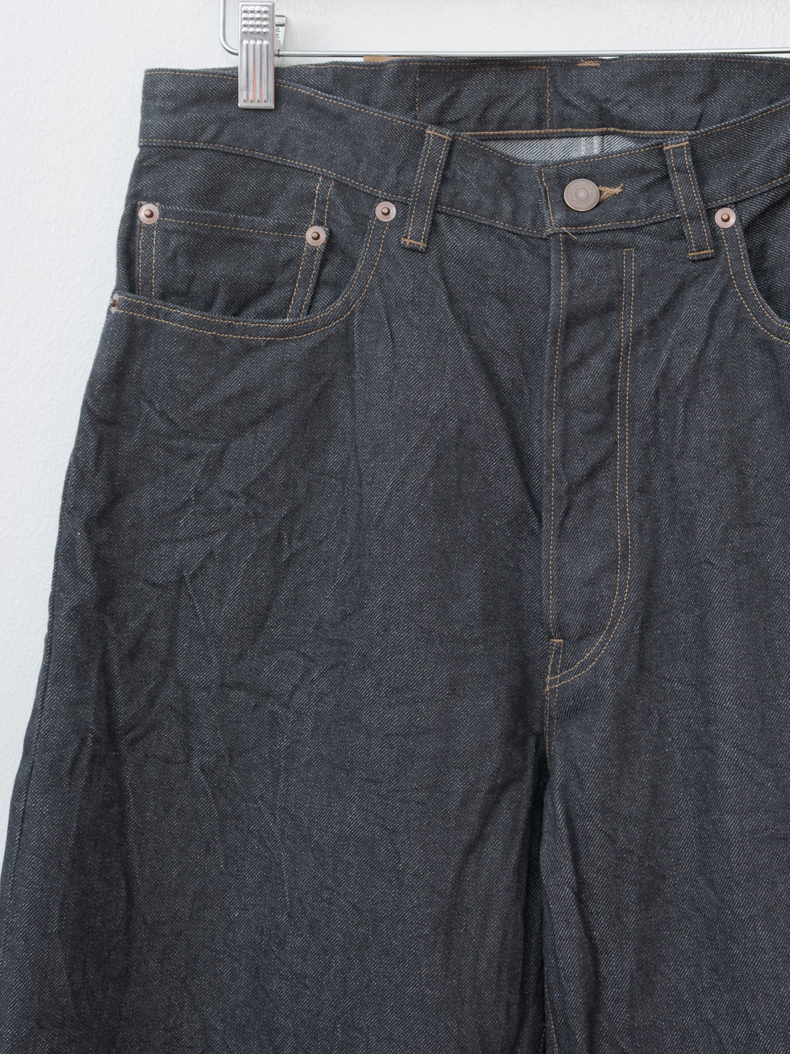 Namu Shop - Blurhms 13.5oz Denim Pants Classic - Sulfur Black