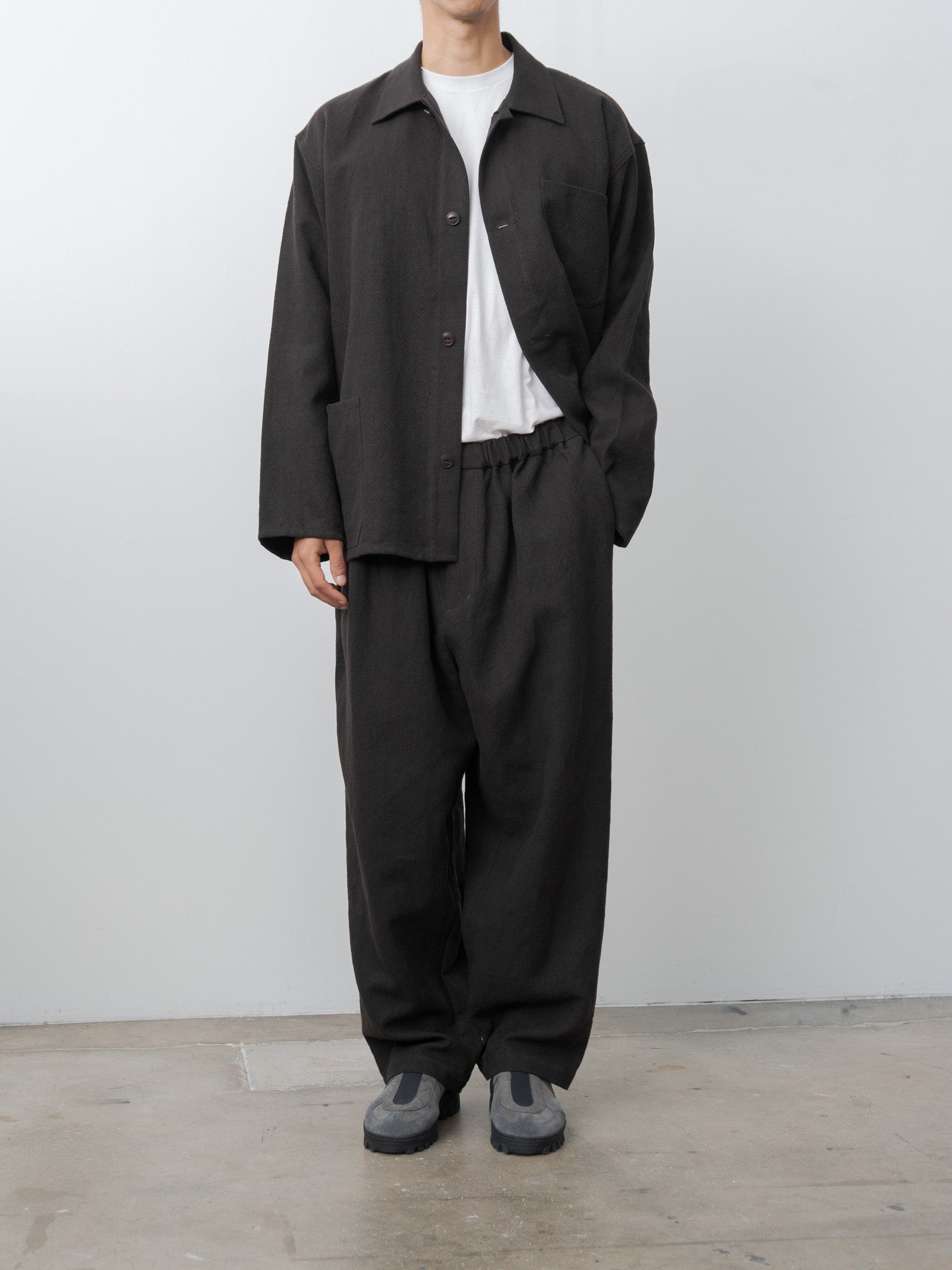 Namu Shop - Yoko Sakamoto Max High Count Hemp Coverall - Brown